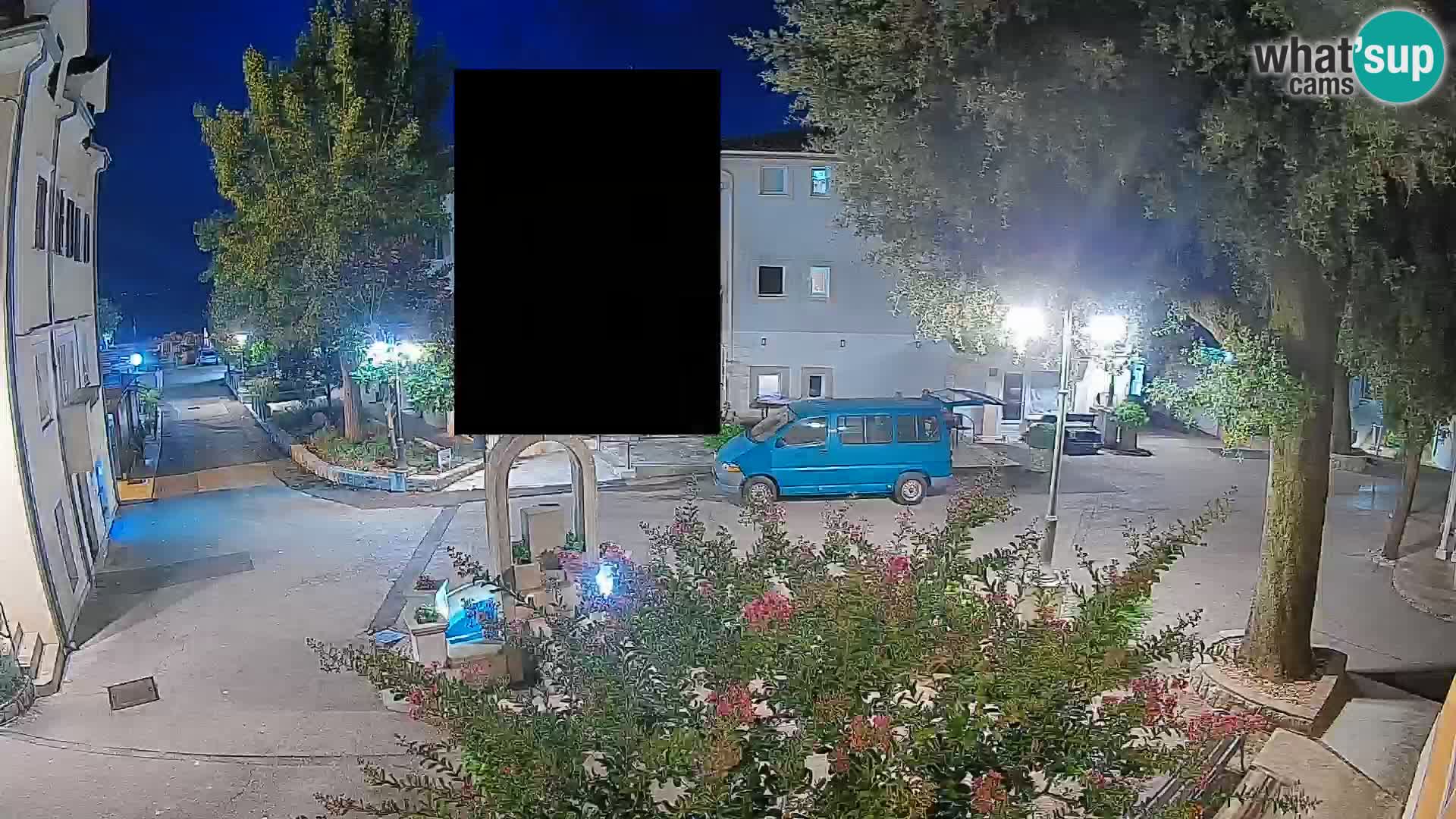 Webcam centre de Mošćenička Draga – Vue en direct du centre-ville