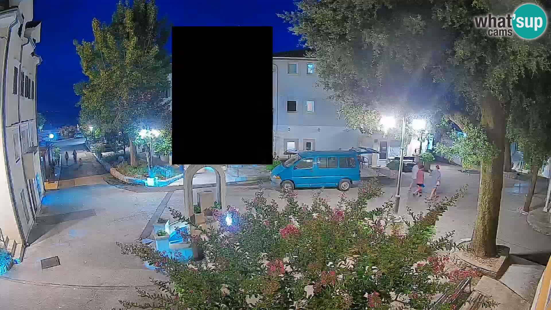 Webcam Centro Draga di Moschiena – Vista live sul centro