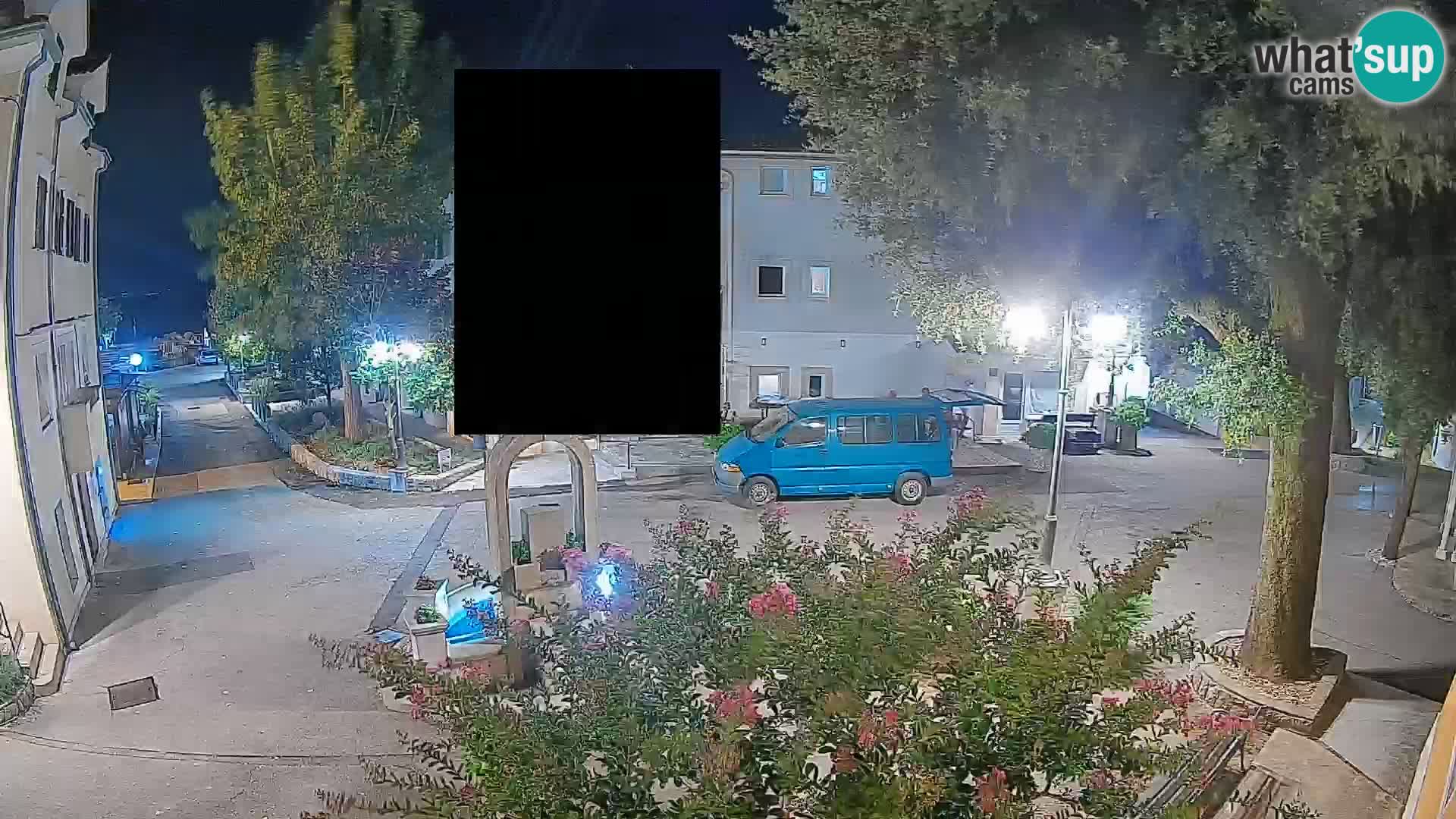 Webcam centre de Mošćenička Draga – Vue en direct du centre-ville