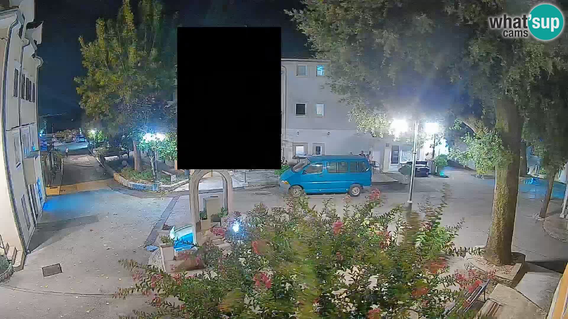 Webcam Mošćenička Draga Zentrum – Liveblick auf das Ortszentrum