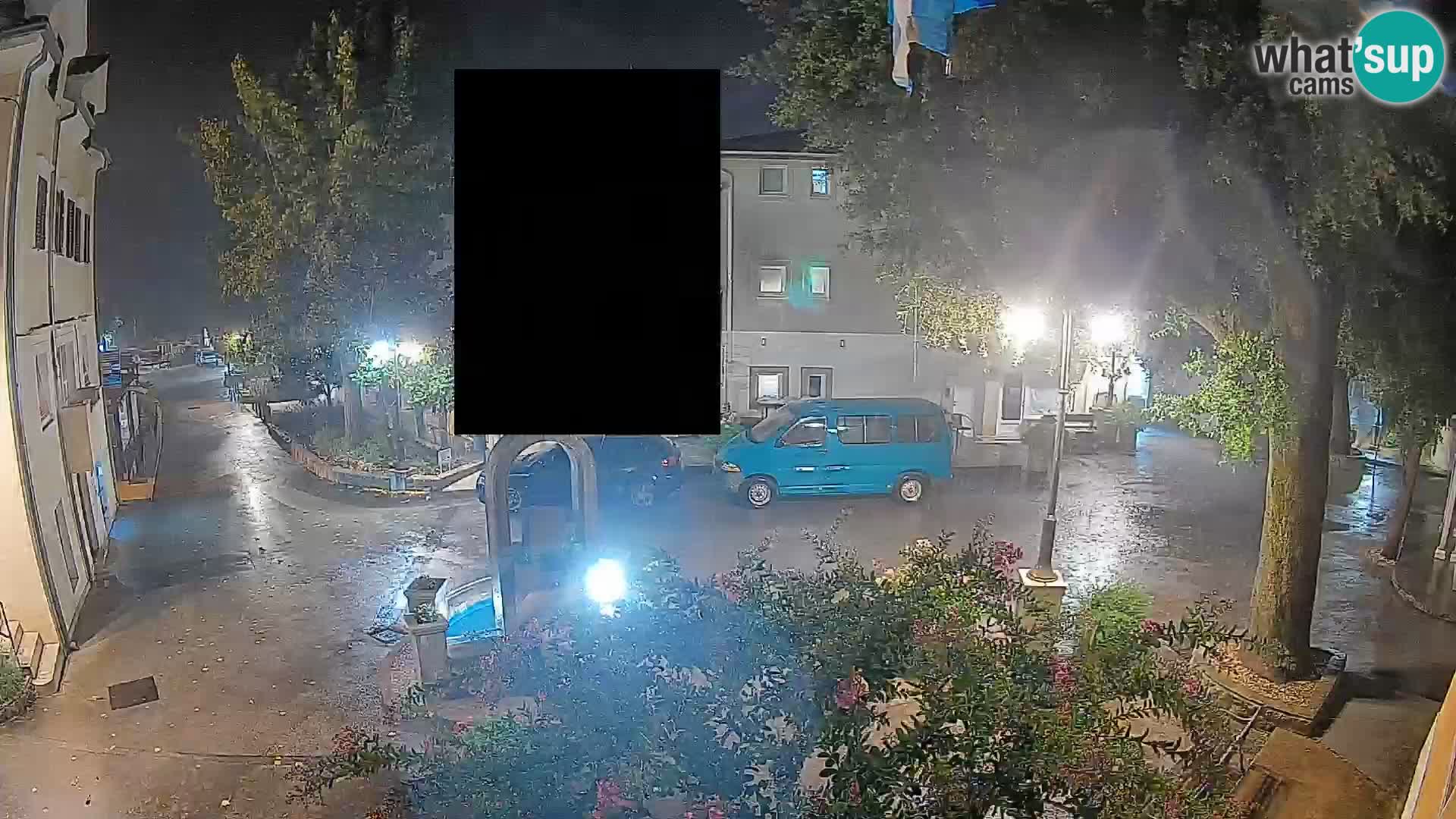 Webcam Centre de Mošćenička Draga – Vue en direct du centre-ville