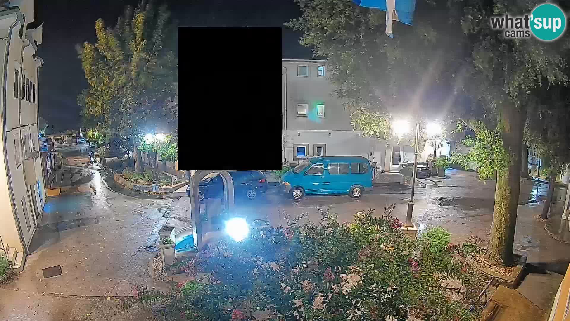 Webcam Mošćenička Draga Zentrum – Liveblick auf das Ortszentrum