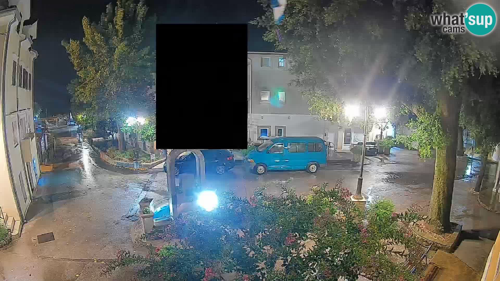 Webcam centre de Mošćenička Draga – Vue en direct du centre-ville