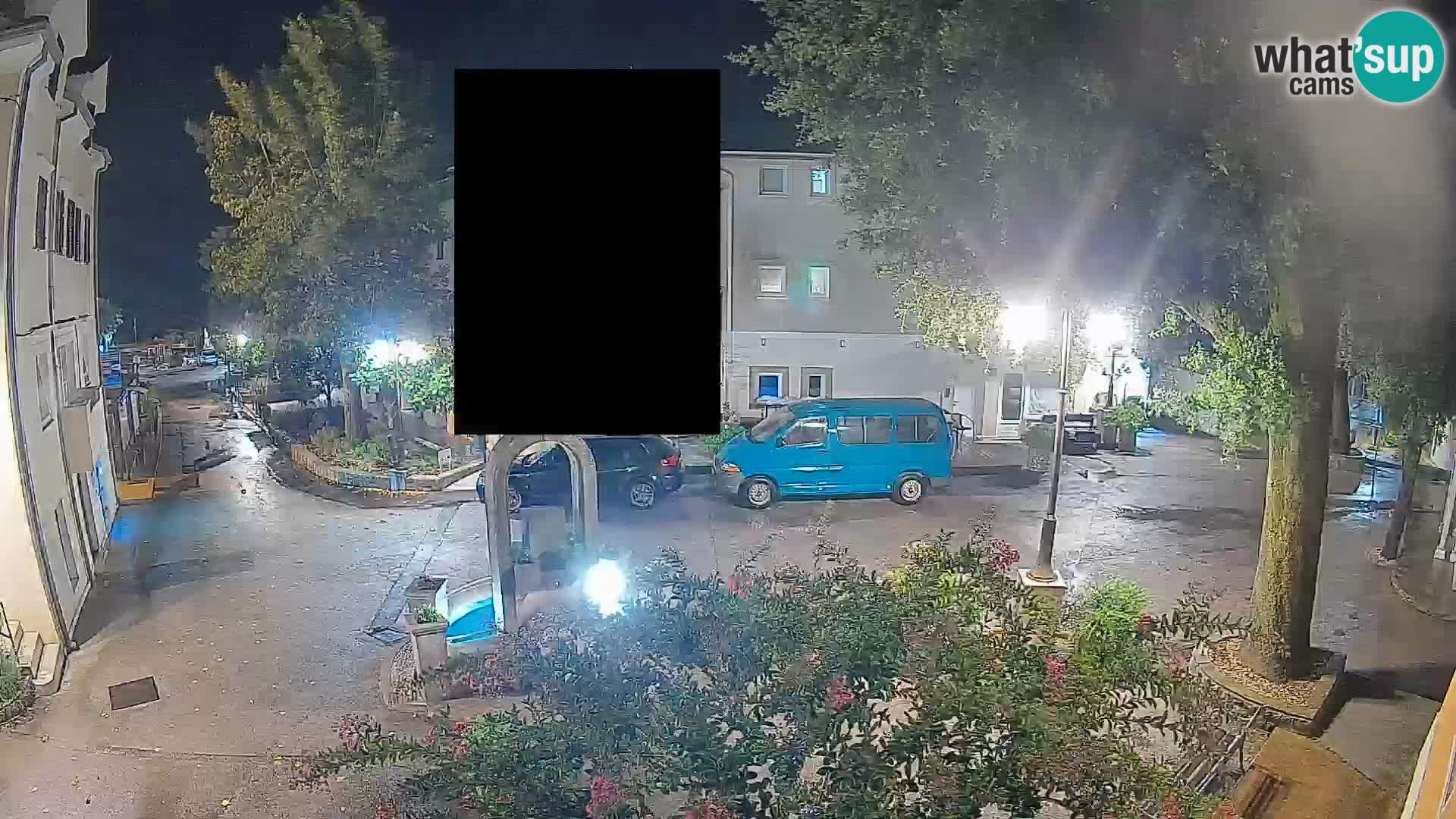 Webcam Mošćenička Draga Zentrum – Liveblick auf das Ortszentrum