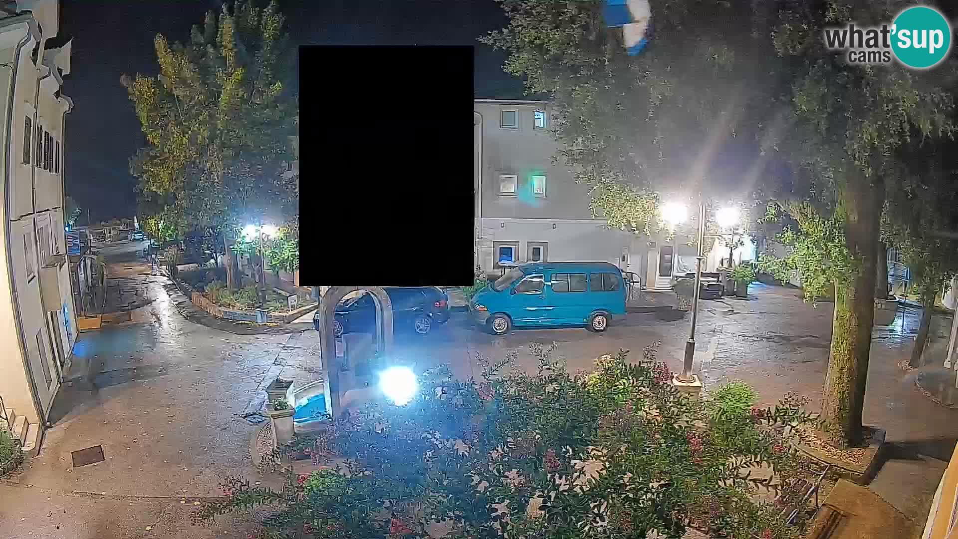 Webcam Mošćenička Draga Zentrum – Liveblick auf das Ortszentrum