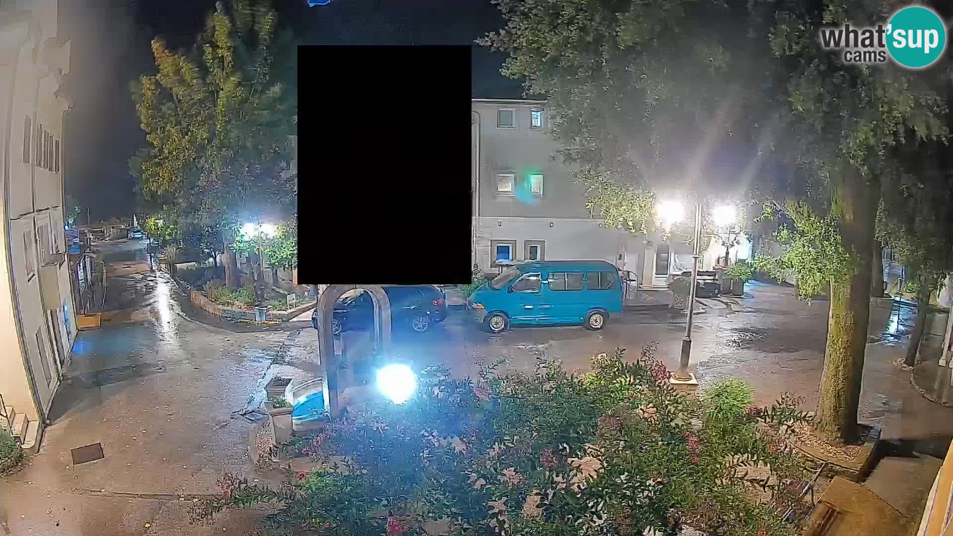 Webcam Centre de Mošćenička Draga – Vue en direct du centre-ville