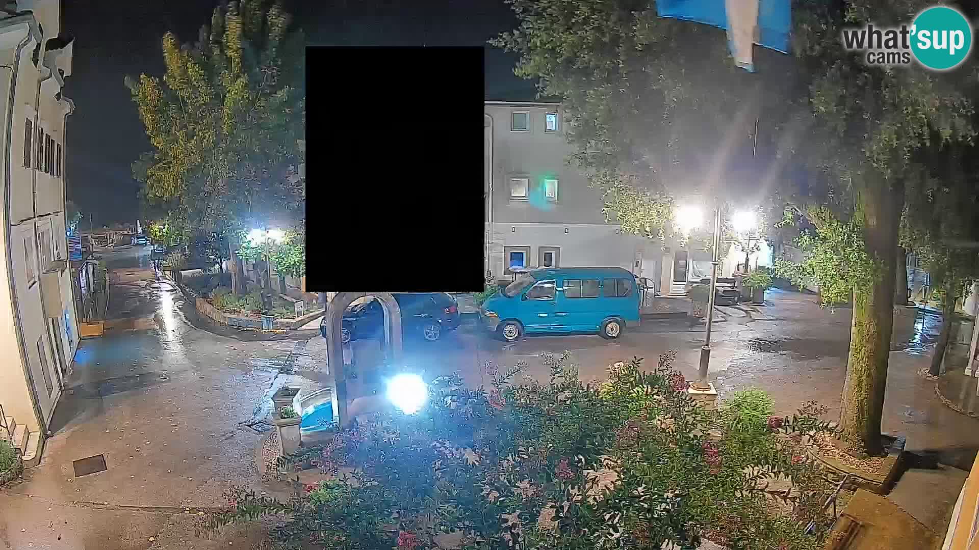 Webcam centre de Mošćenička Draga – Vue en direct du centre-ville