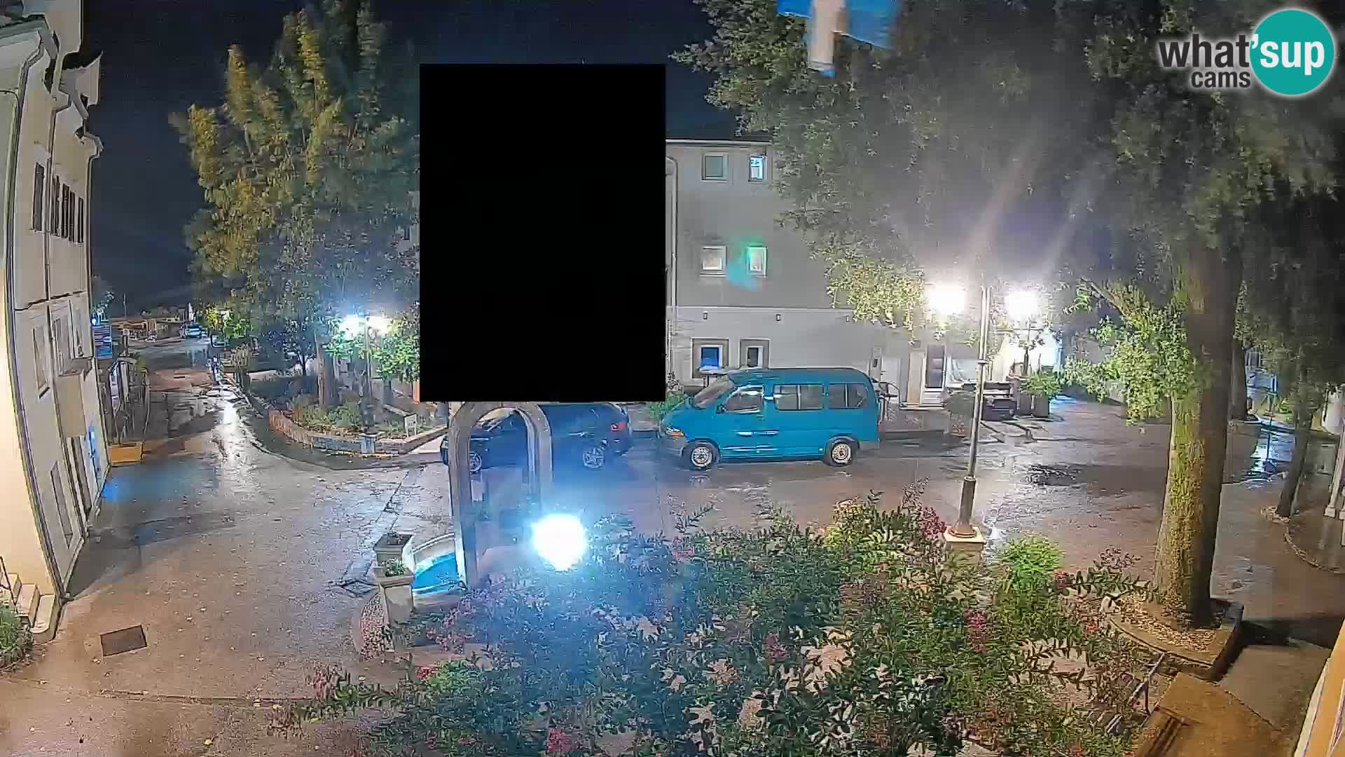 Webcam centre de Mošćenička Draga – Vue en direct du centre-ville