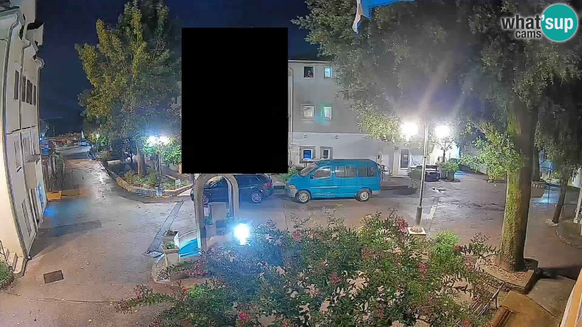 Webcam Mošćenička Draga Center – Live View of the Town Center