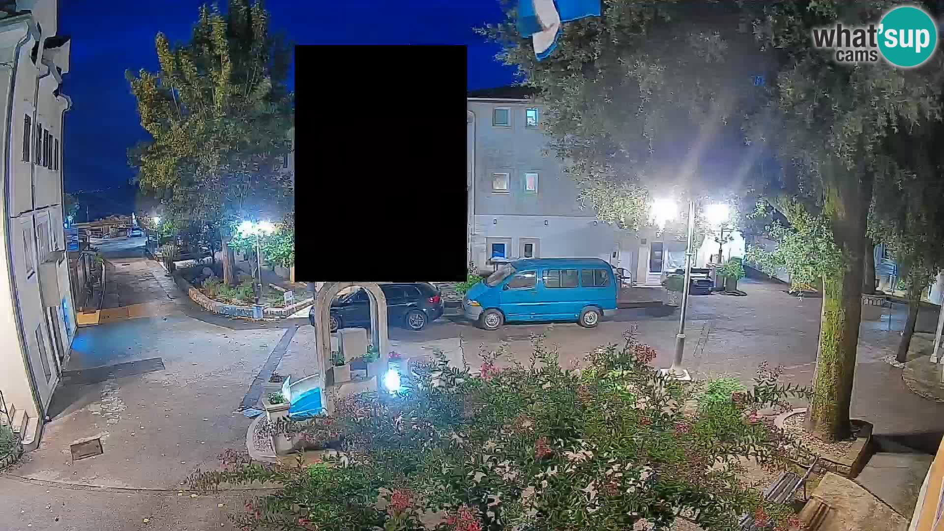 Webcam Mošćenička Draga Center – Live View of the Town Center