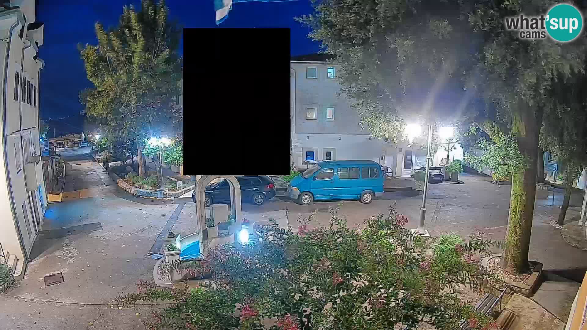 Webcam Mošćenička Draga Center – Live View of the Town Center