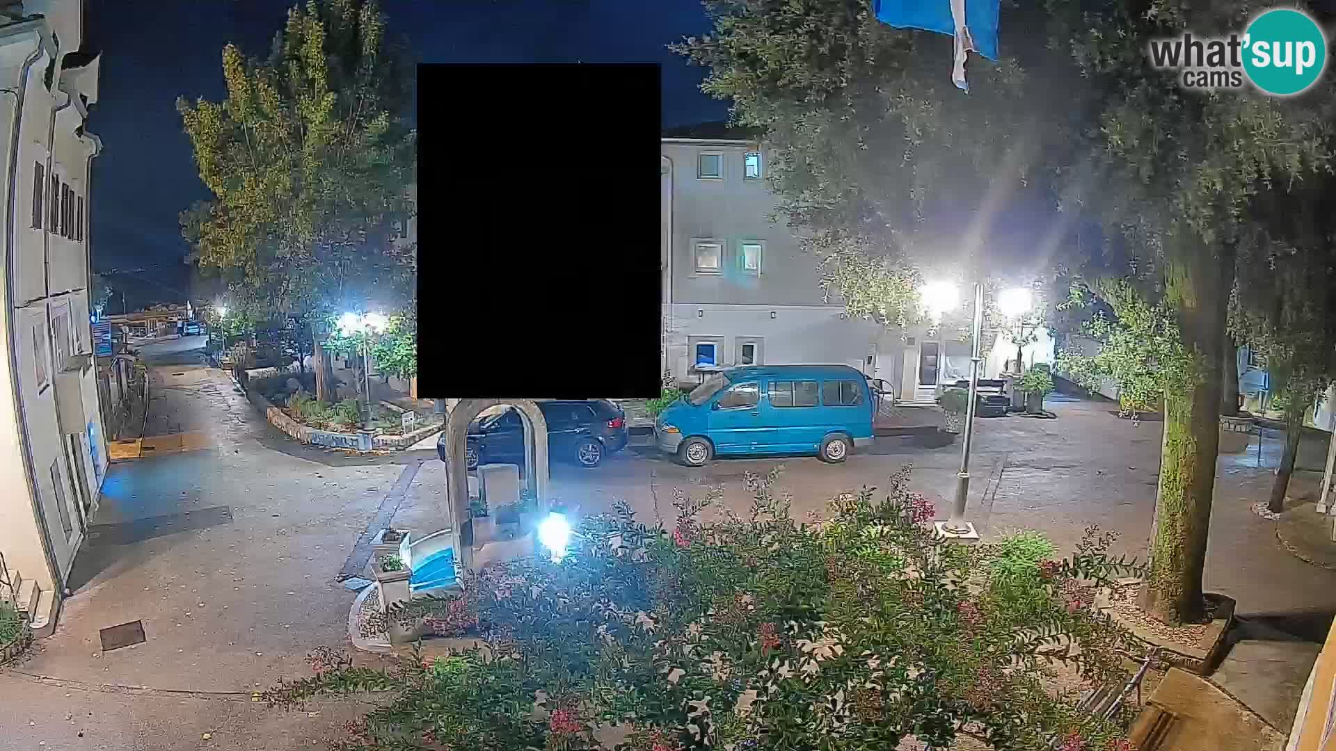 Webcam Mošćenička Draga Center – Live View of the Town Center