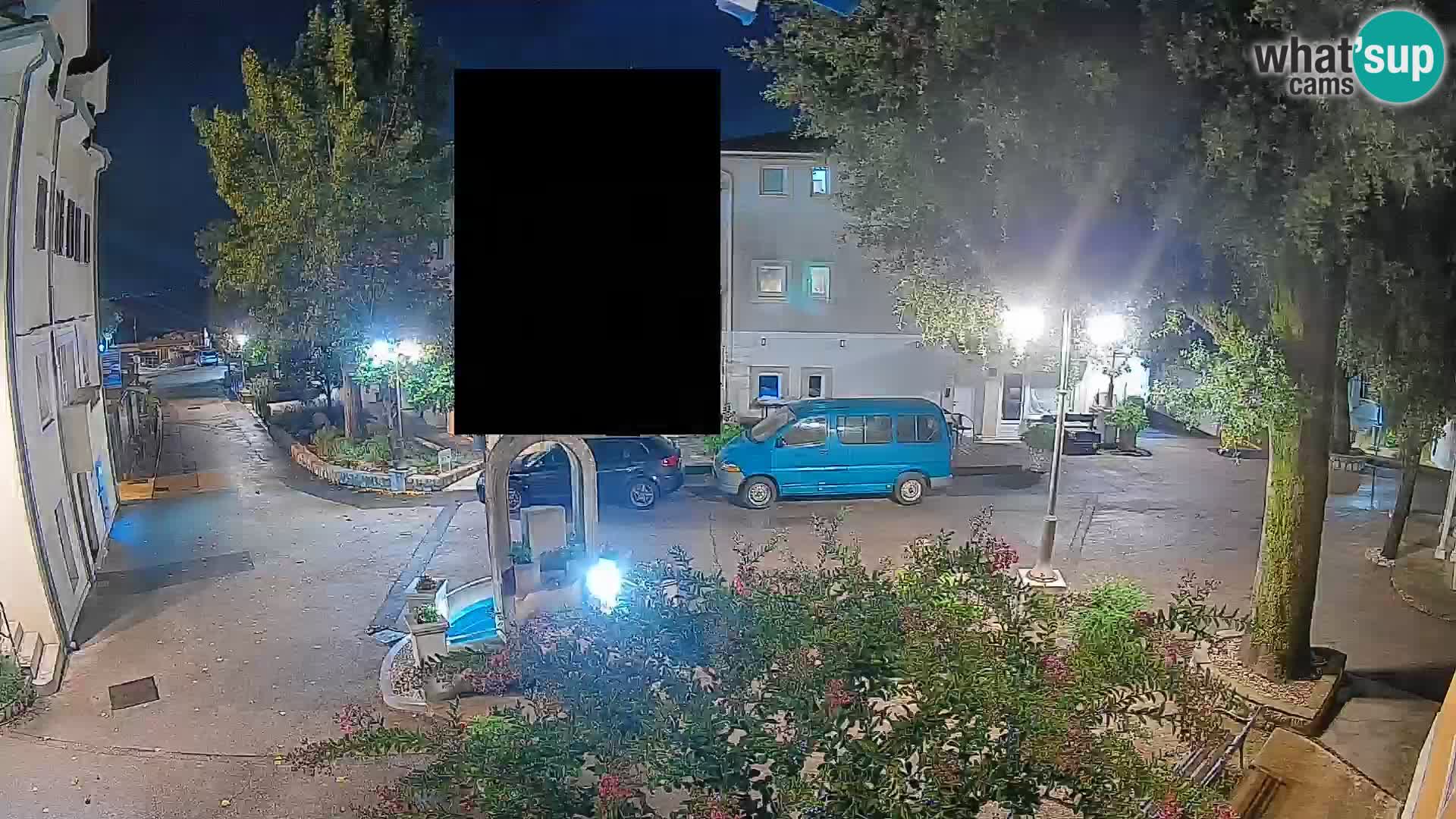 Webcam Centre de Mošćenička Draga – Vue en direct du centre-ville