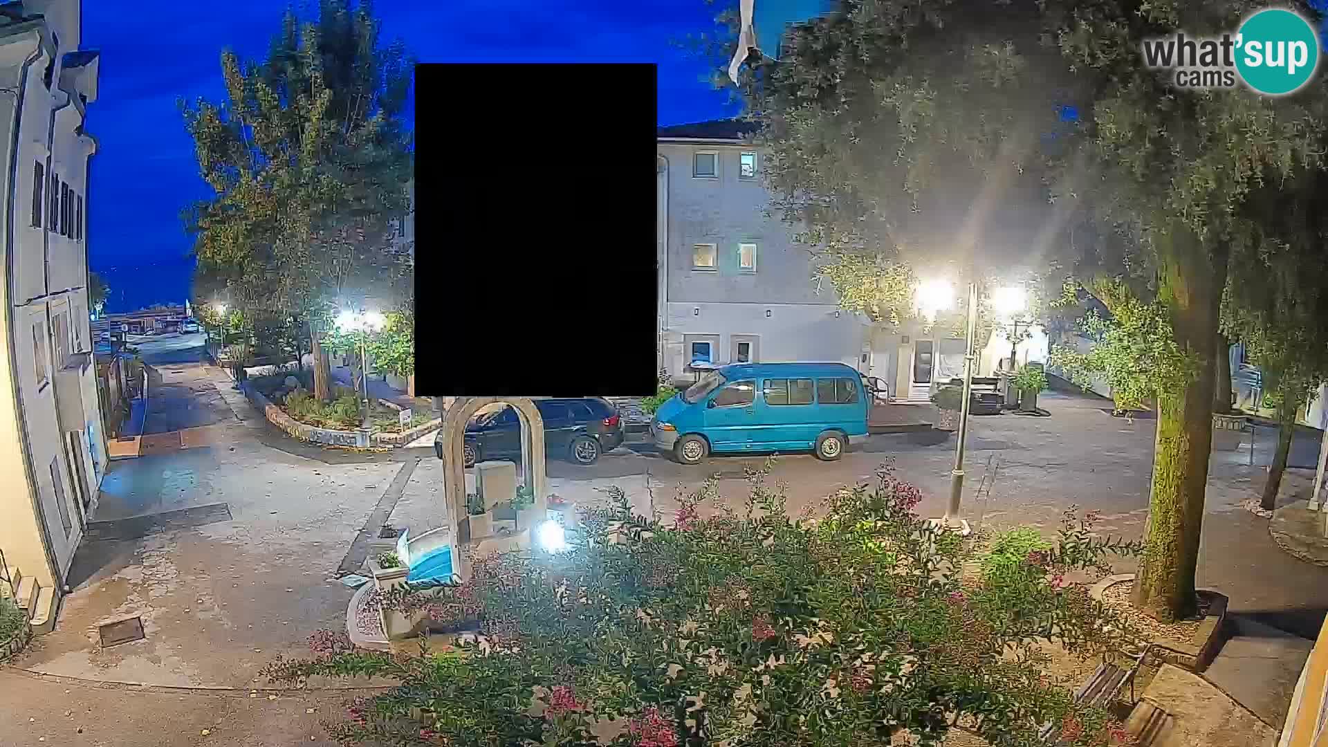 Spletna kamera center Mošćeniška Draga – Pogled v živo