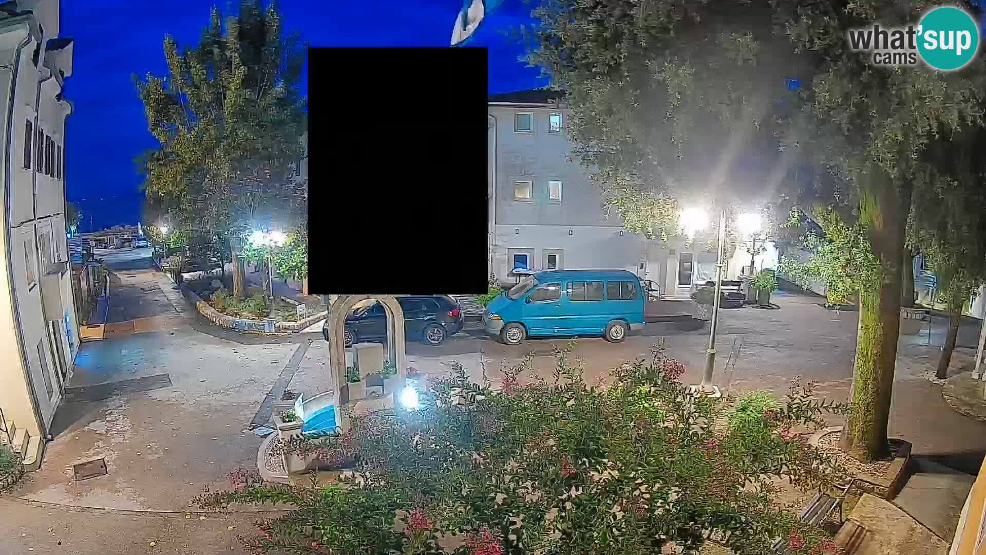 Webcam Centro Draga di Moschiena – Vista live sul centro