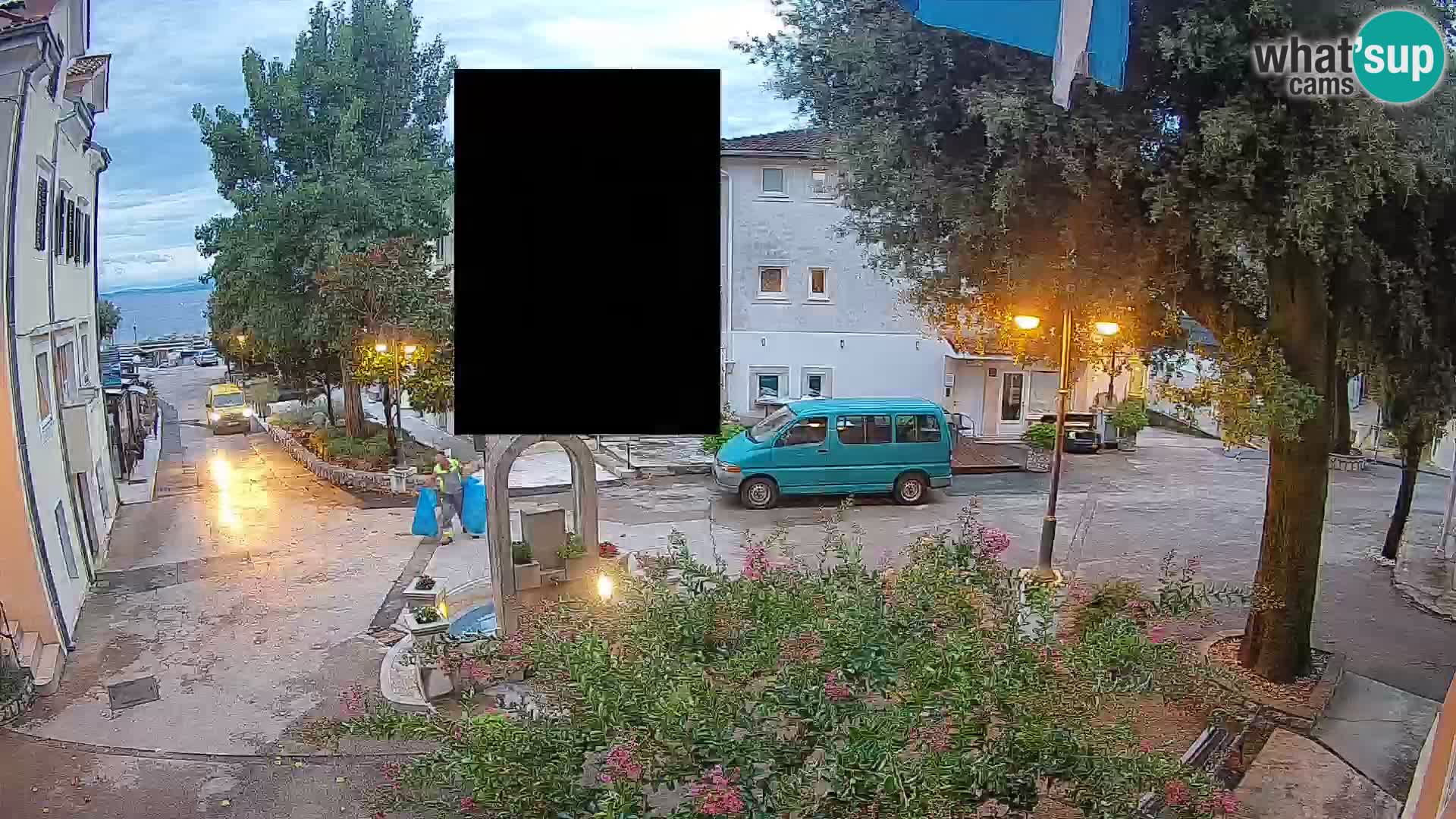 Webcam Centro Draga di Moschiena – Vista live sul centro