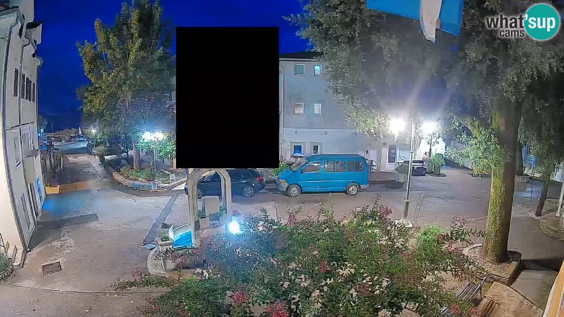 Webcam centre de Mošćenička Draga – Vue en direct du centre-ville