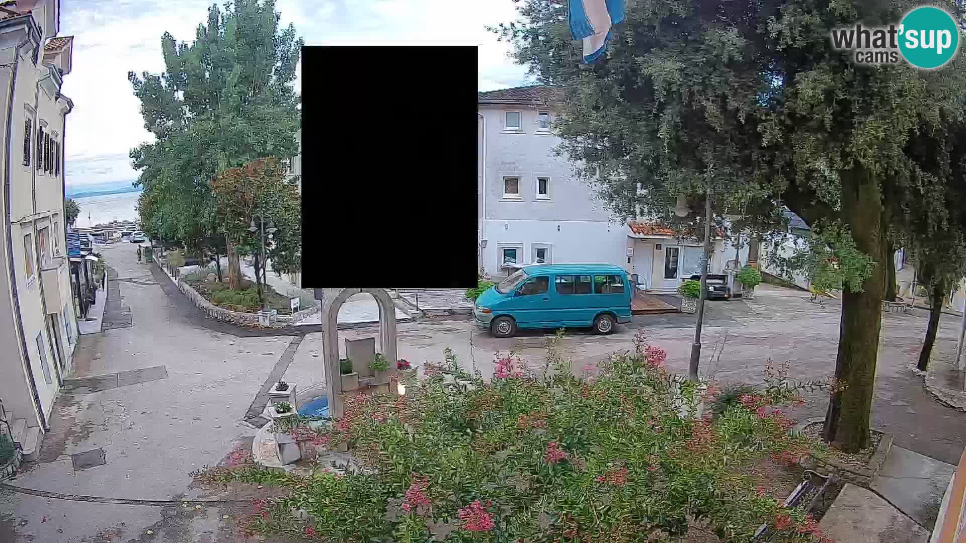 Webcam Mošćenička Draga Center – Live View of the Town Center