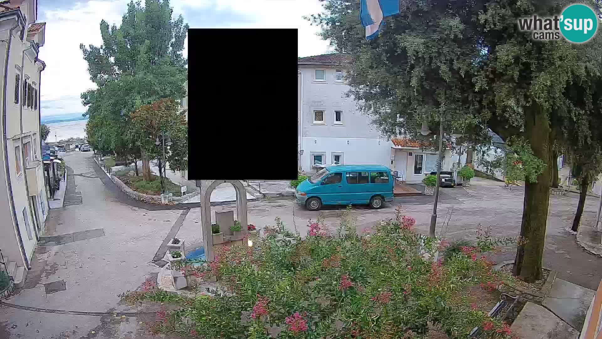 Webcam Mošćenička Draga Zentrum – Liveblick auf das Ortszentrum