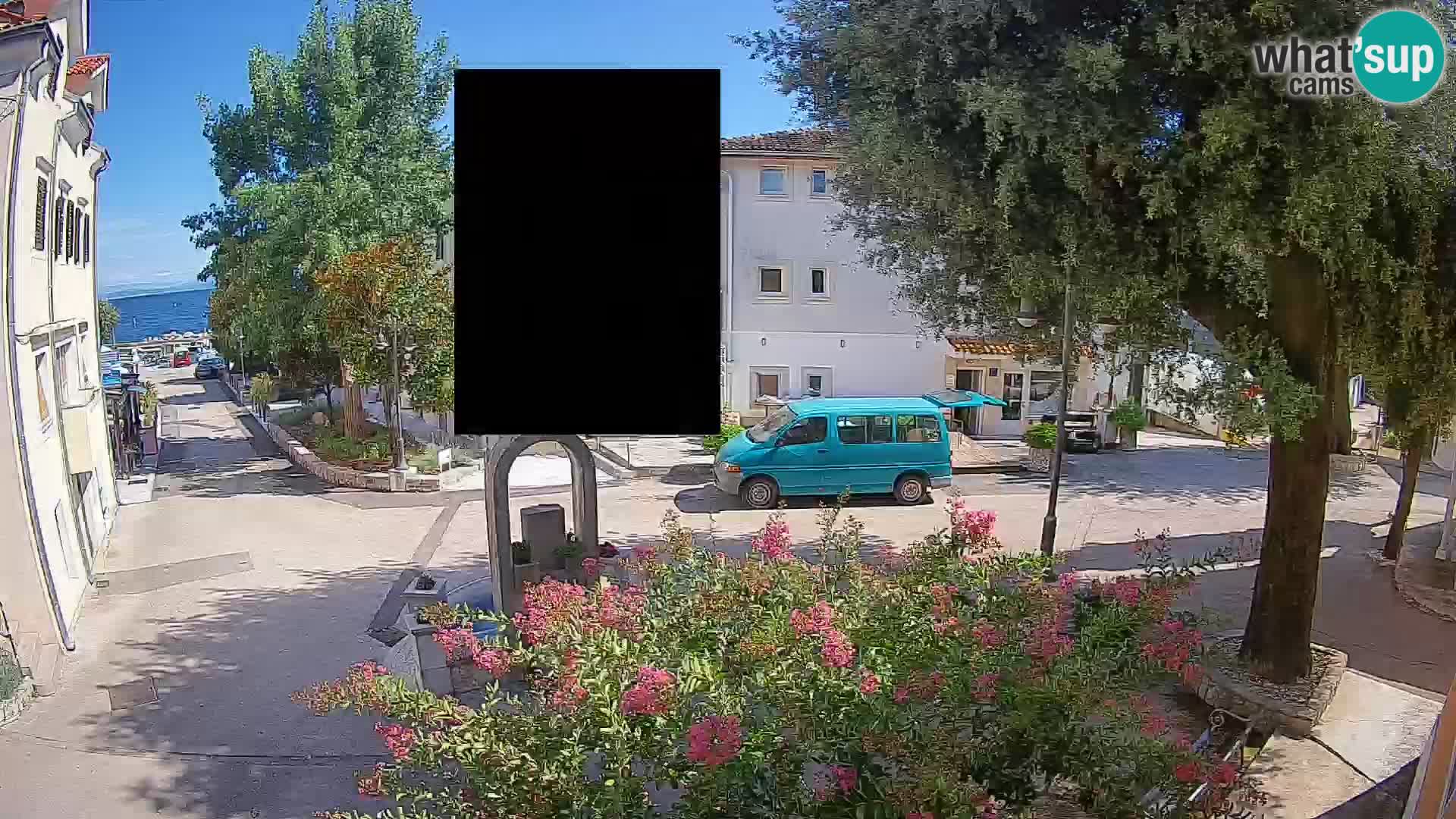 Webcam Mošćenička Draga Zentrum – Liveblick auf das Ortszentrum
