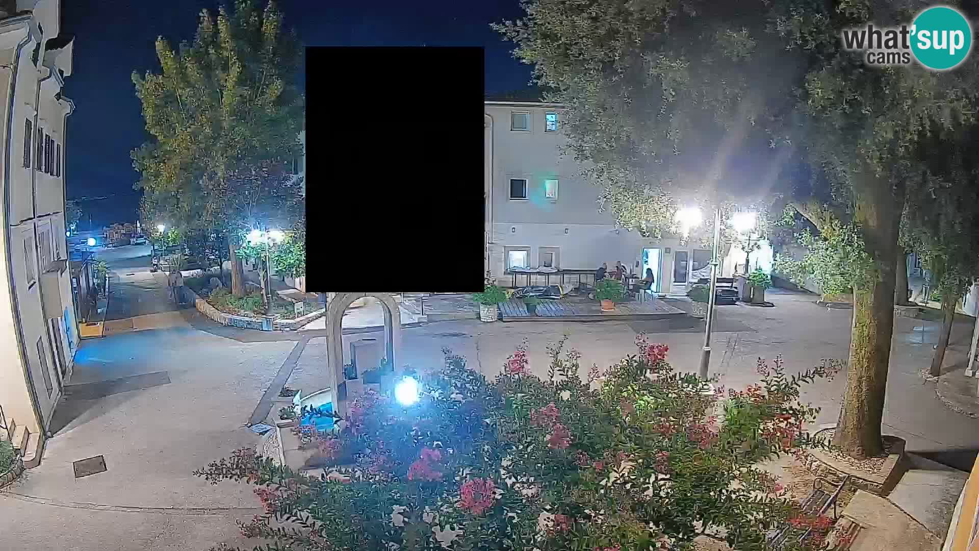 Webcam Mošćenička Draga Center – Live View of the Town Center