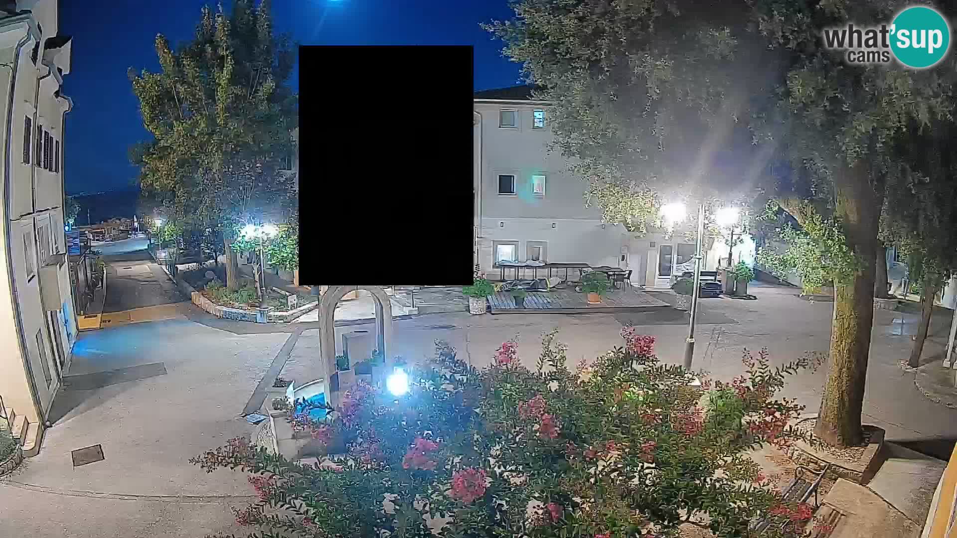 Webcam Centro Draga di Moschiena – Vista live sul centro