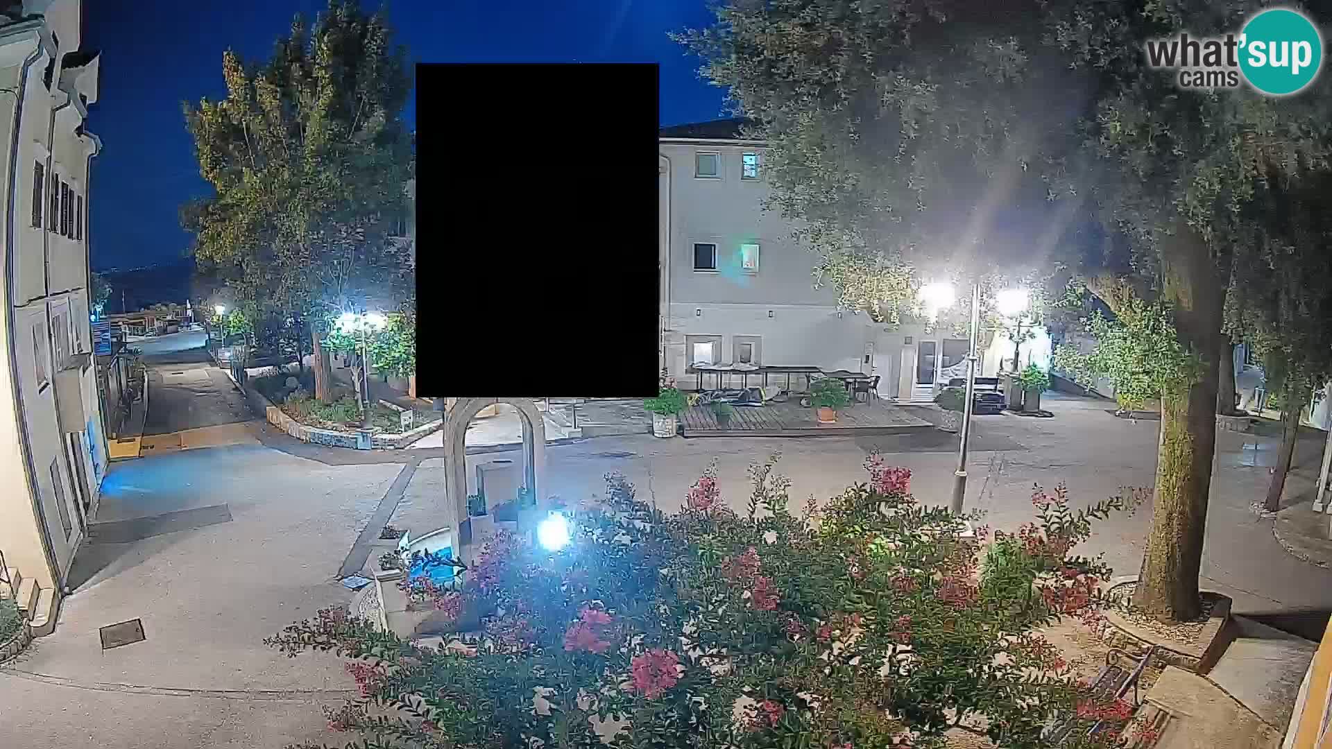 Webcam Mošćenička Draga Center – Live View of the Town Center