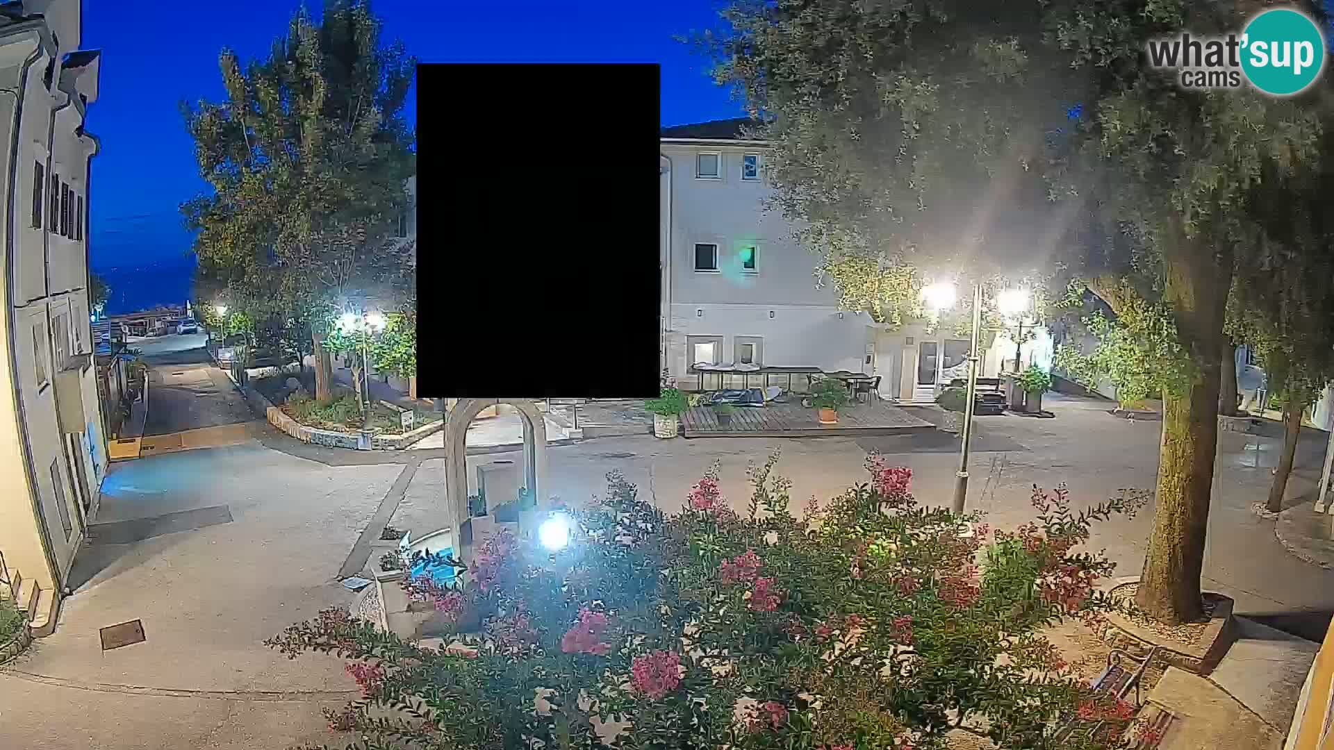 Webcam Mošćenička Draga Zentrum – Liveblick auf das Ortszentrum