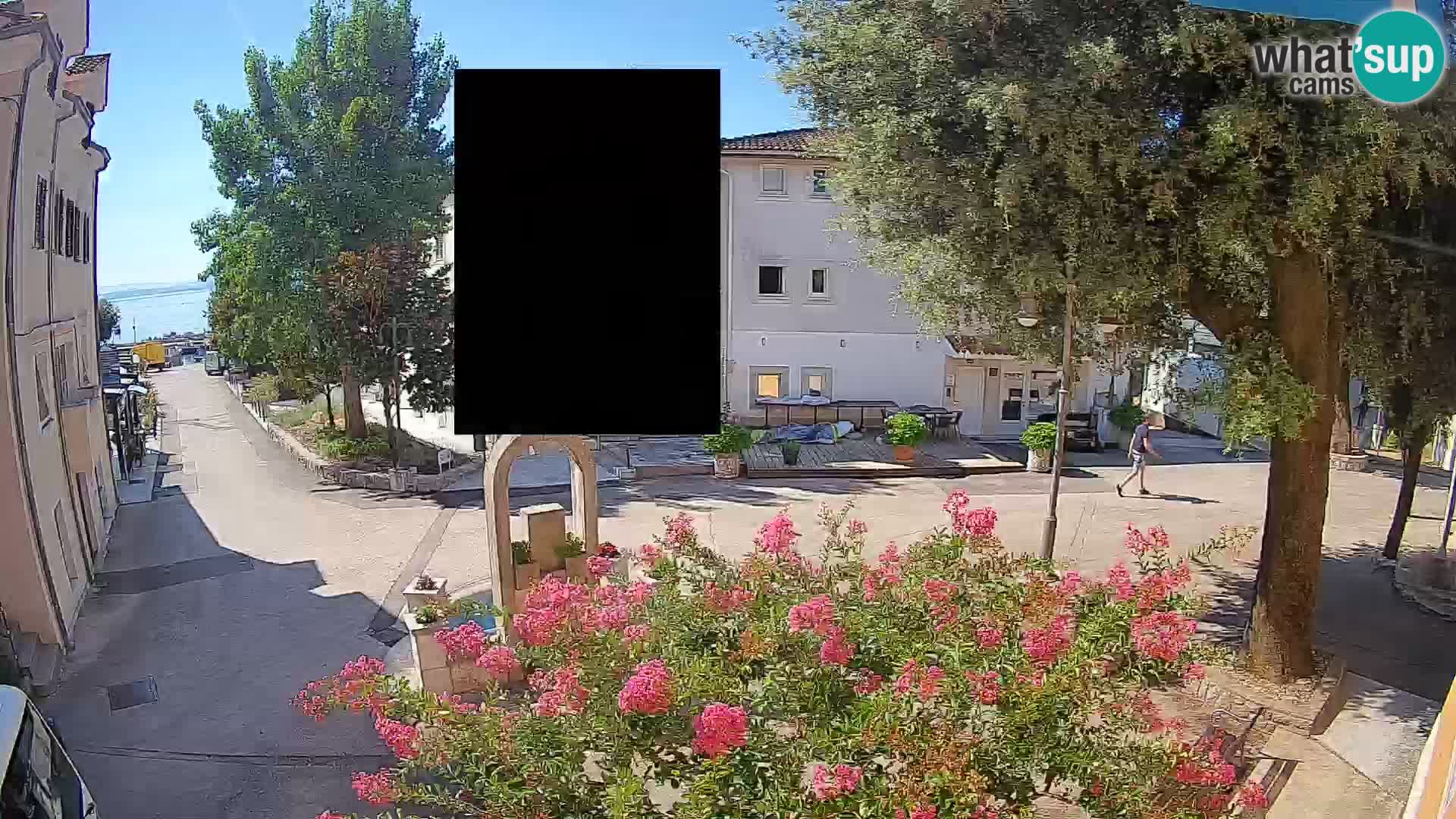 Webcam Mošćenička Draga Zentrum – Liveblick auf das Ortszentrum