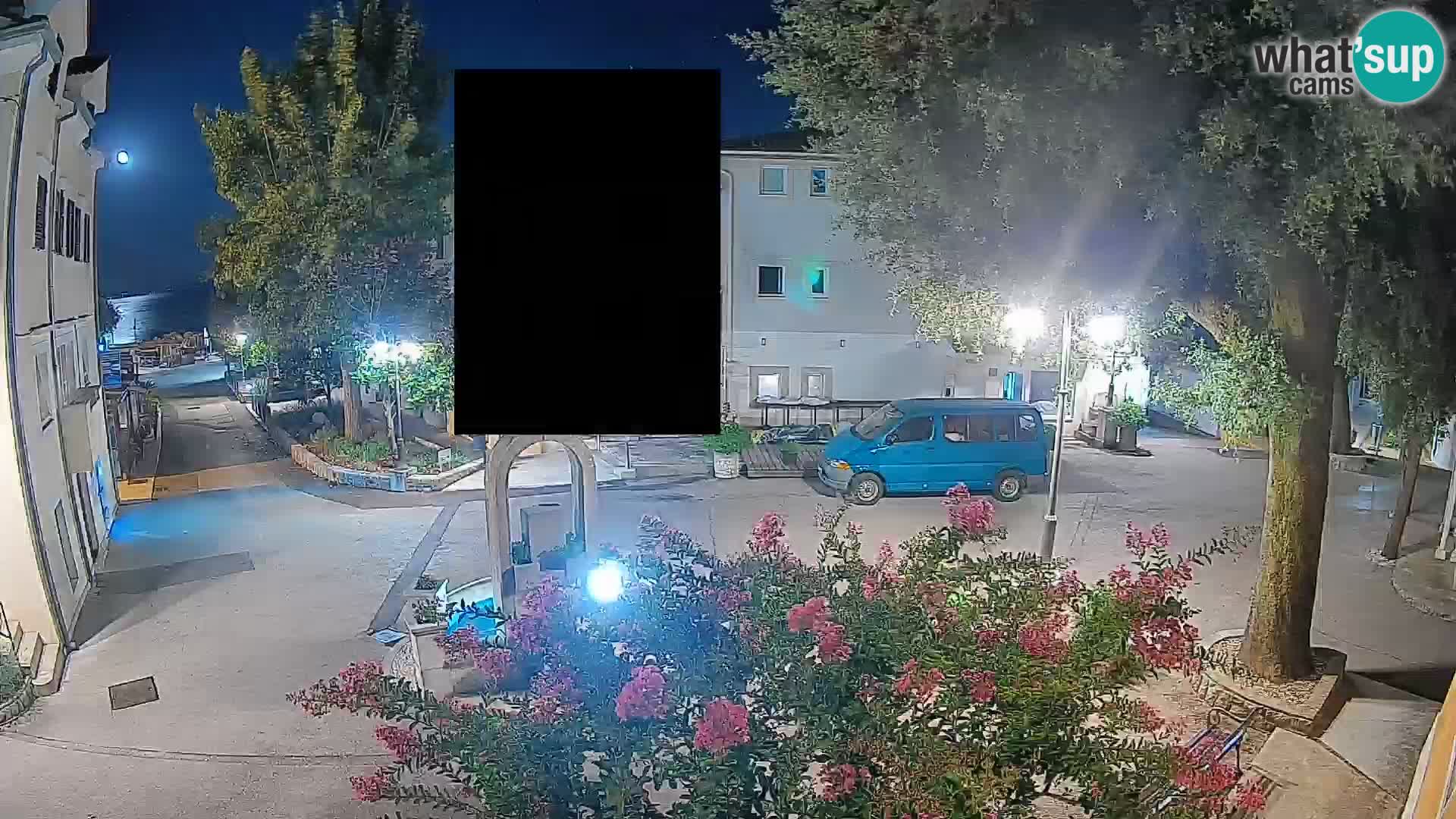Webcam Centro Draga di Moschiena – Vista live sul centro