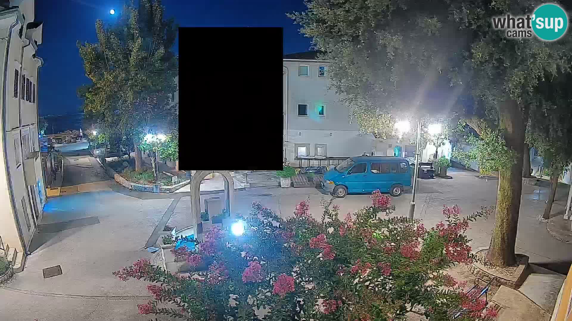 Webcam centre de Mošćenička Draga – Vue en direct du centre-ville