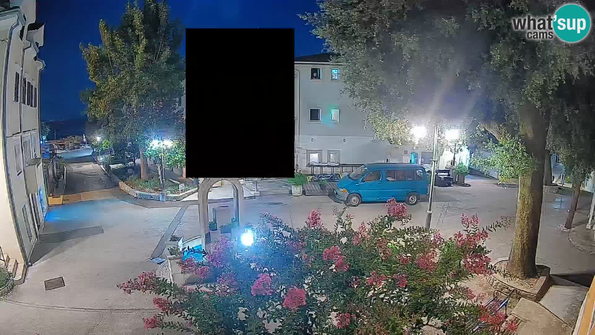 Webcam centre de Mošćenička Draga – Vue en direct du centre-ville