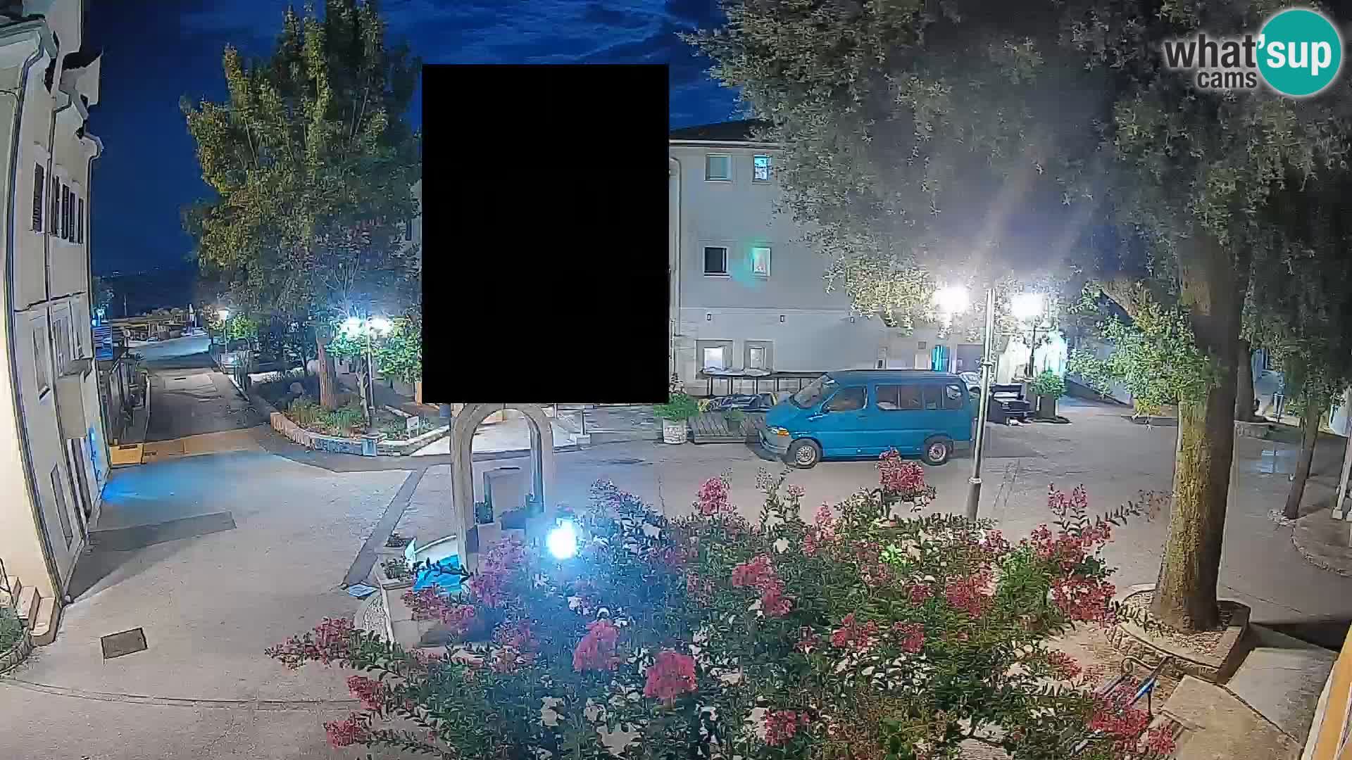 Webcam Mošćenička Draga Center – Live View of the Town Center