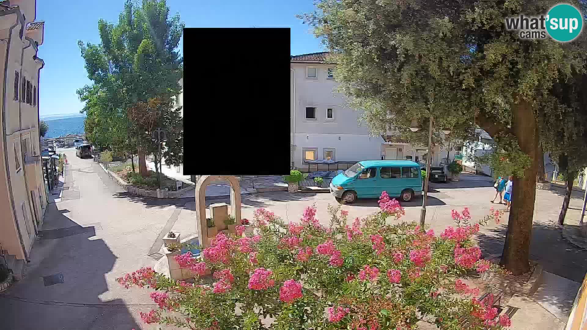 Web kamera centar Mošćeničke Drage – Pogled uživo