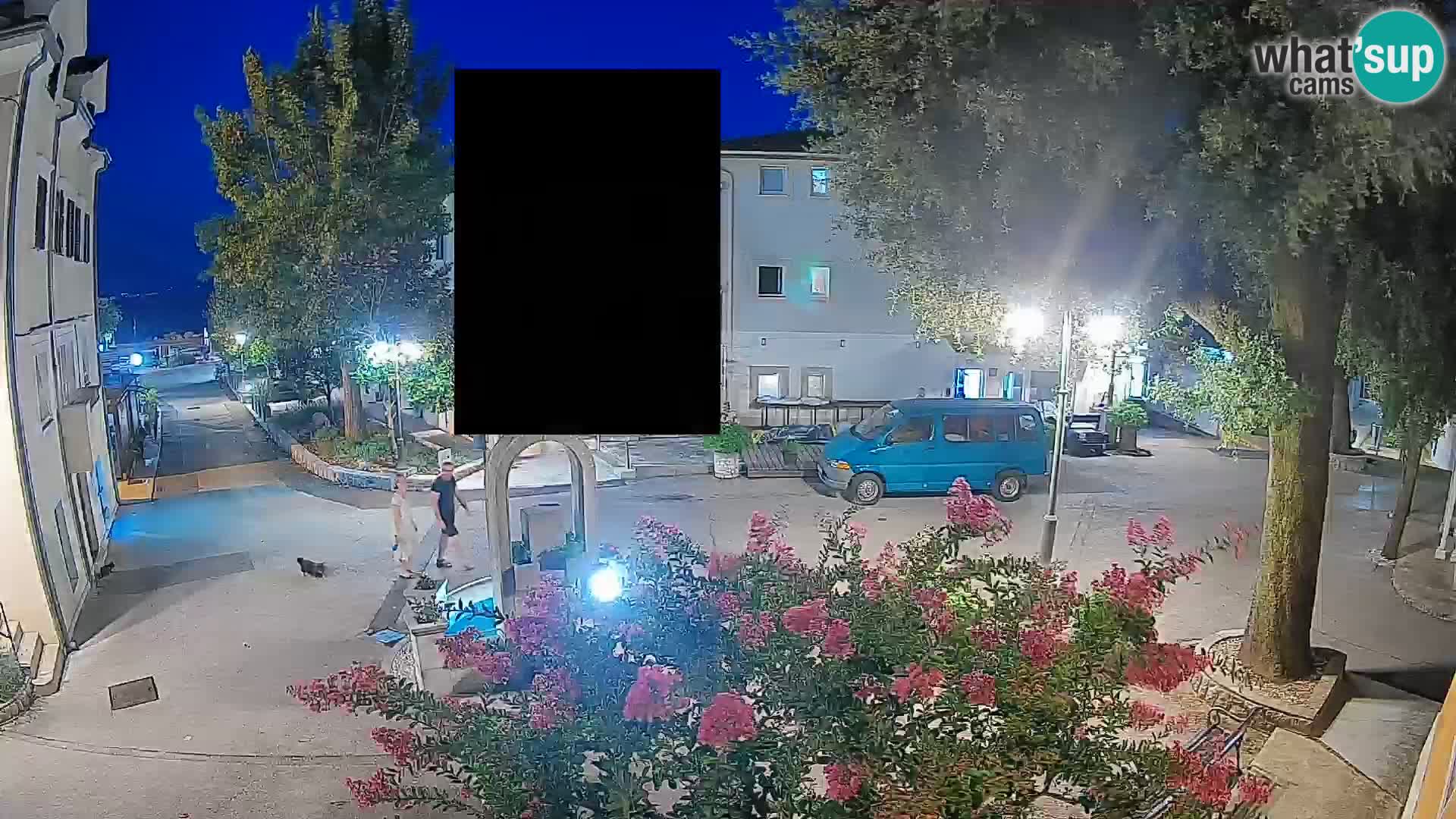 Webcam Mošćenička Draga Center – Live View of the Town Center