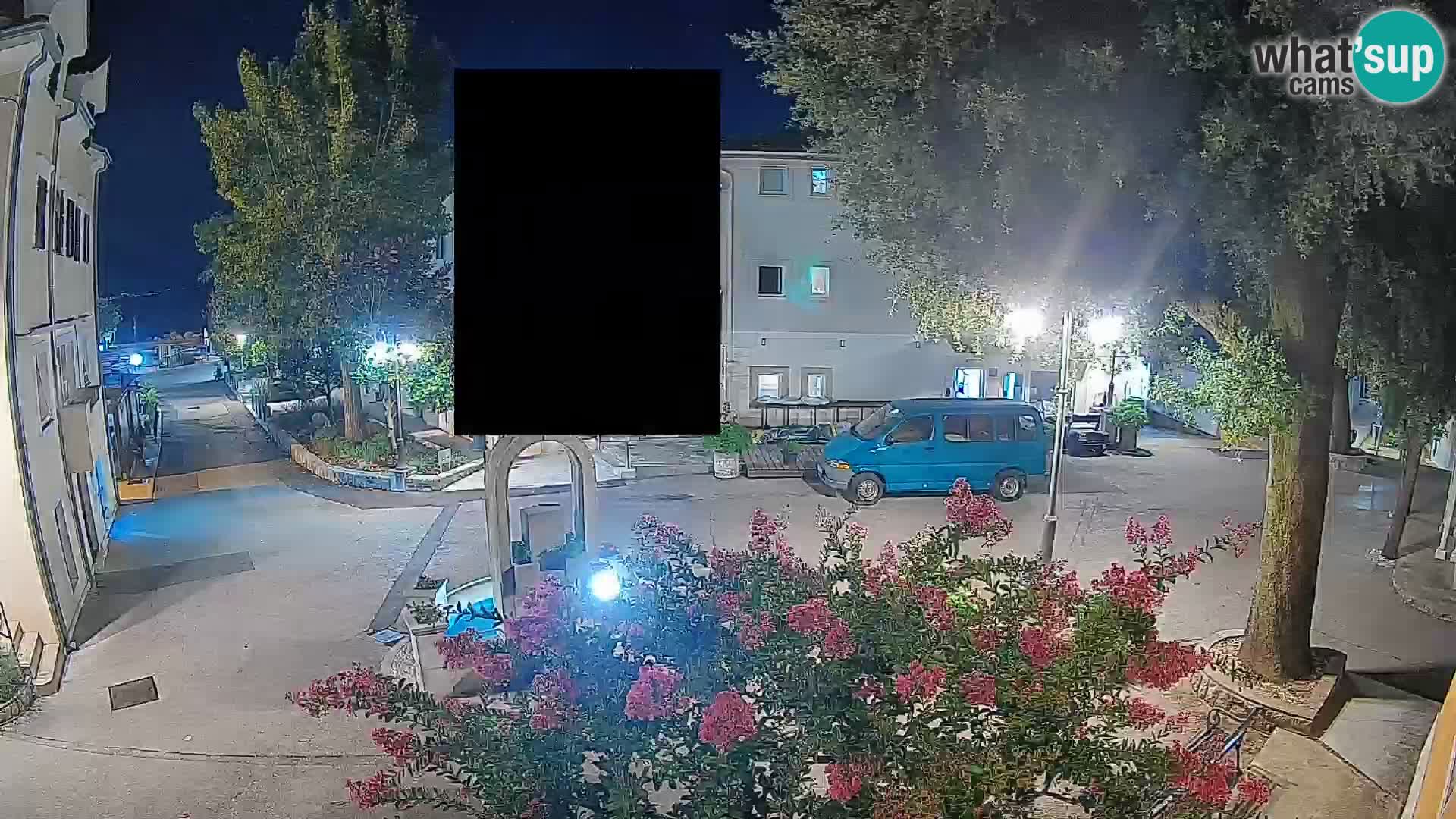 Webcam Mošćenička Draga Center – Live View of the Town Center