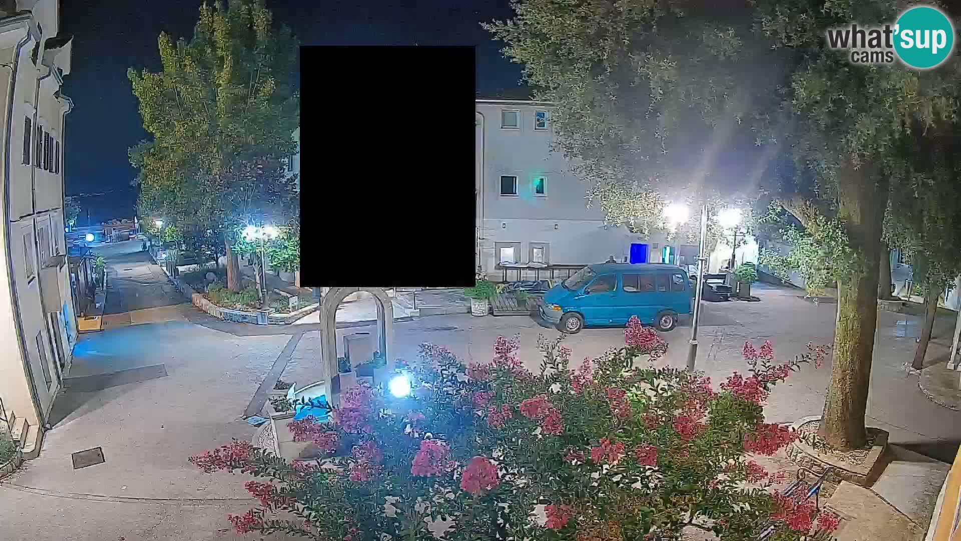Webcam Mošćenička Draga Zentrum – Liveblick auf das Ortszentrum
