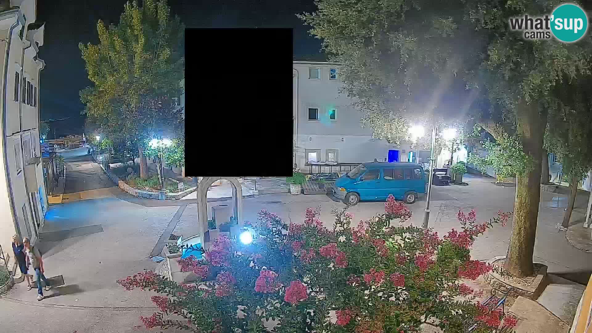 Webcam Centre de Mošćenička Draga – Vue en direct du centre-ville