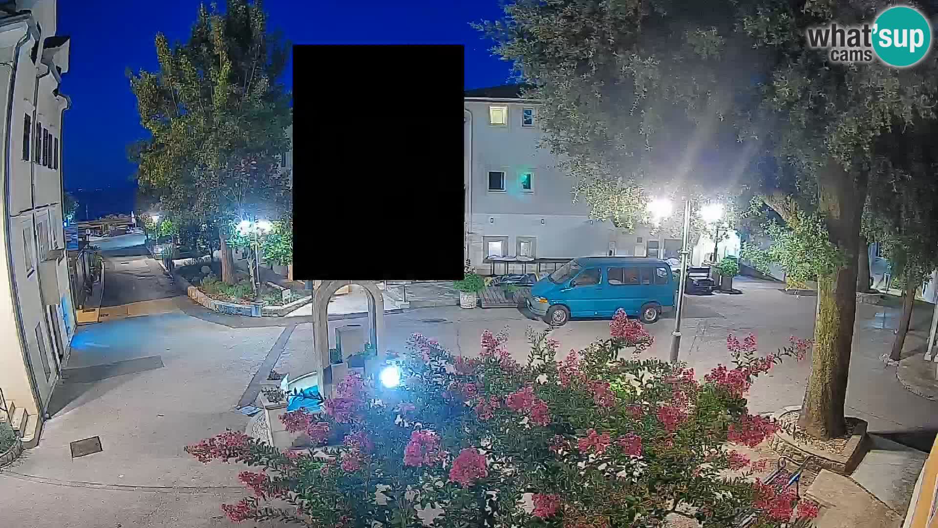 Webcam Mošćenička Draga Center – Live View of the Town Center