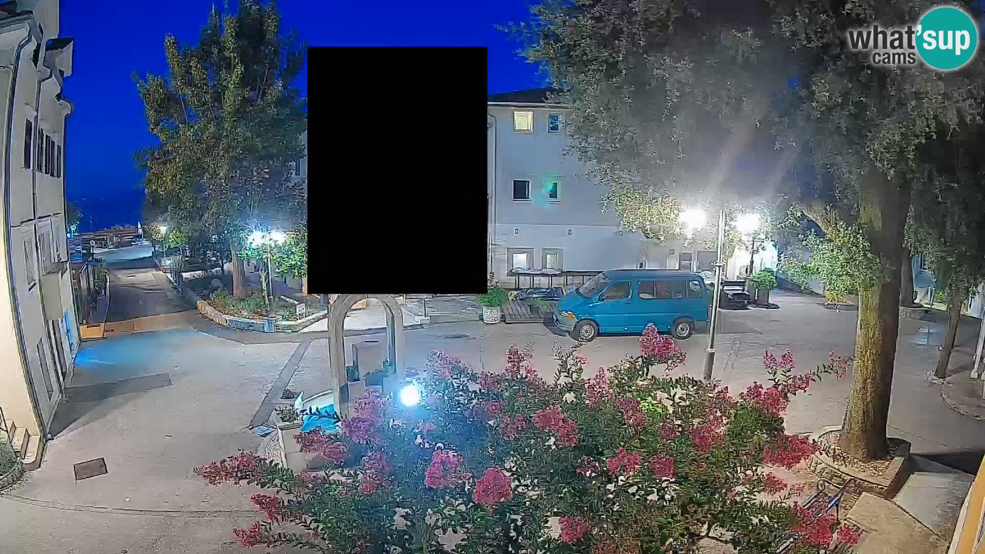 Webcam Centre de Mošćenička Draga – Vue en direct du centre-ville