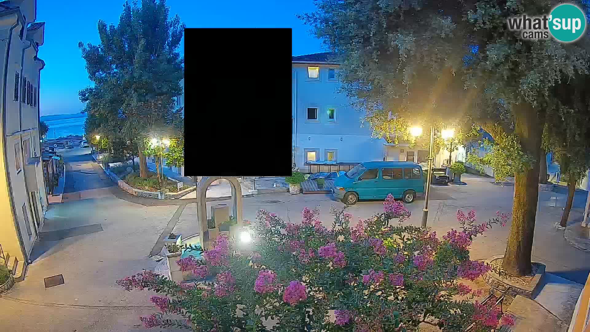 Webcam Mošćenička Draga Zentrum – Liveblick auf das Ortszentrum