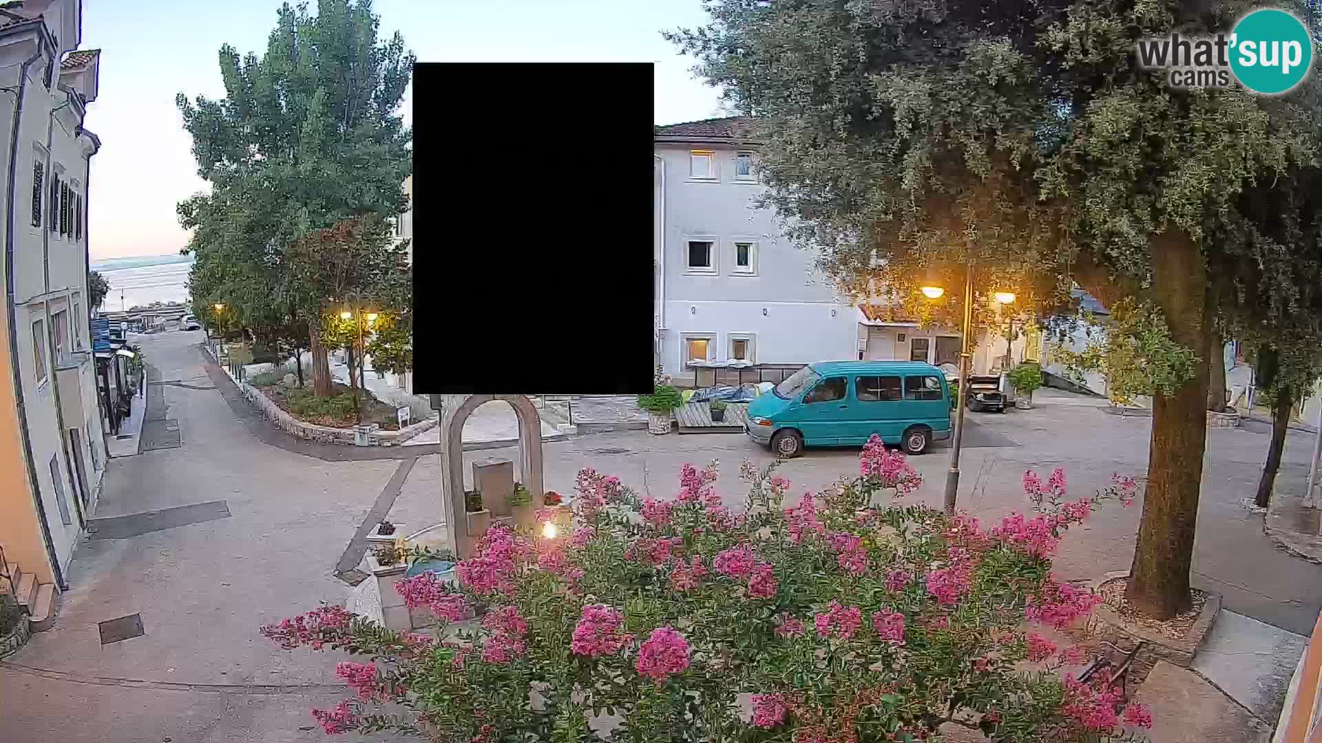 Webcam Mošćenička Draga Zentrum – Liveblick auf das Ortszentrum