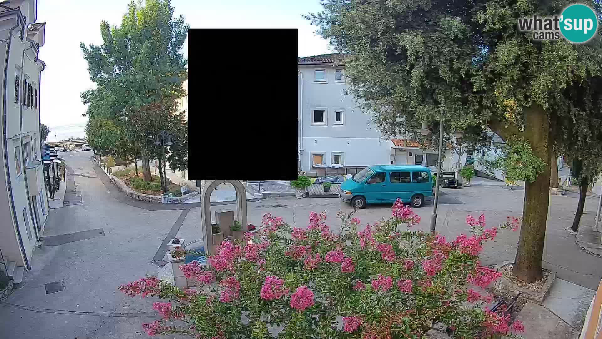 Web kamera centar Mošćeničke Drage – Pogled uživo