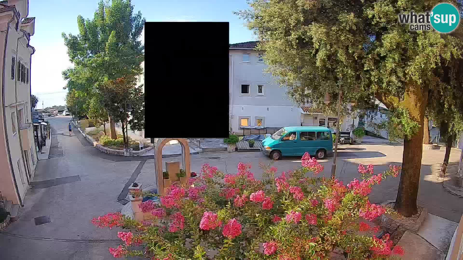 Spletna kamera center Mošćeniška Draga – Pogled v živo