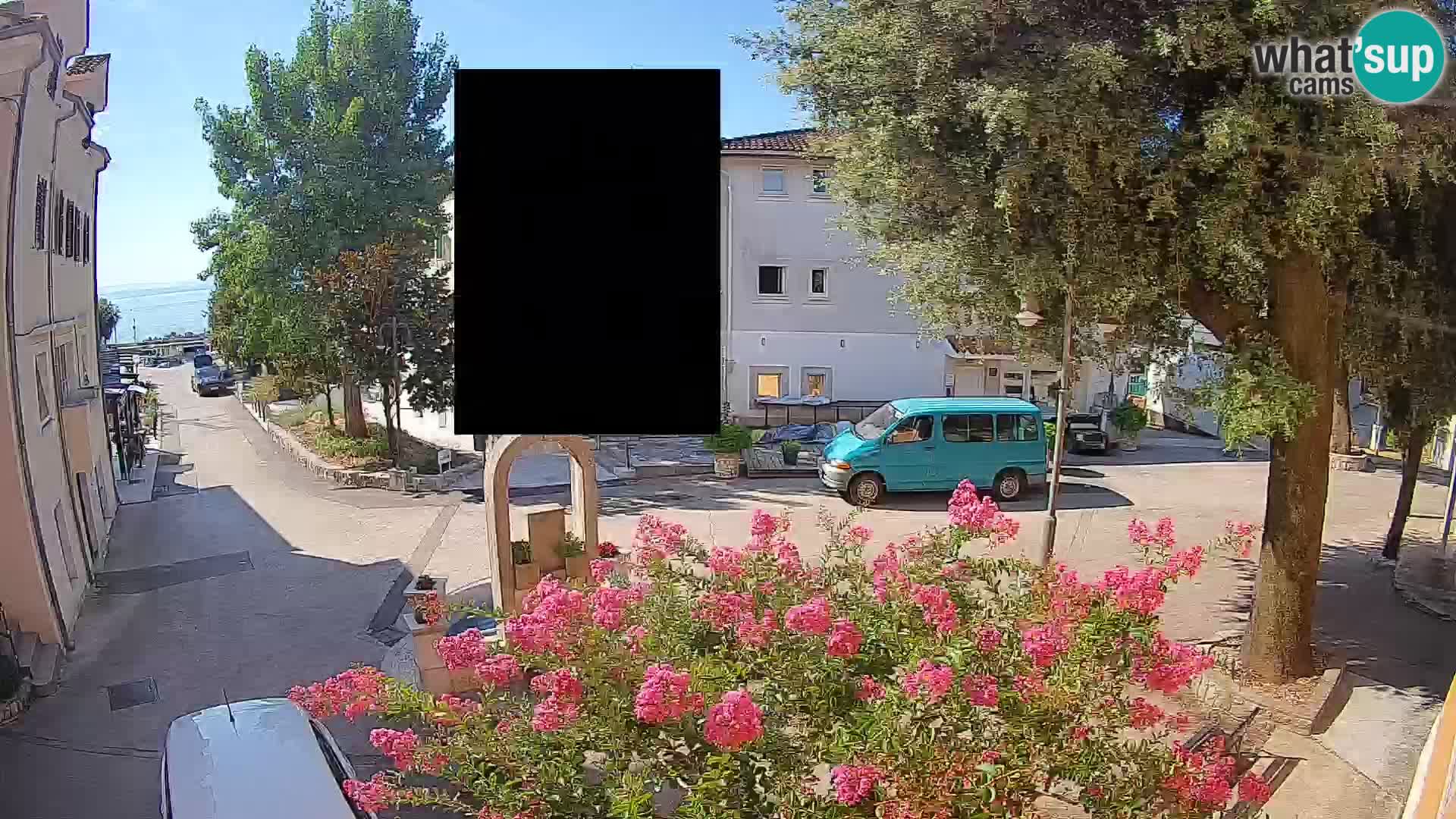 Web kamera centar Mošćeničke Drage – Pogled uživo