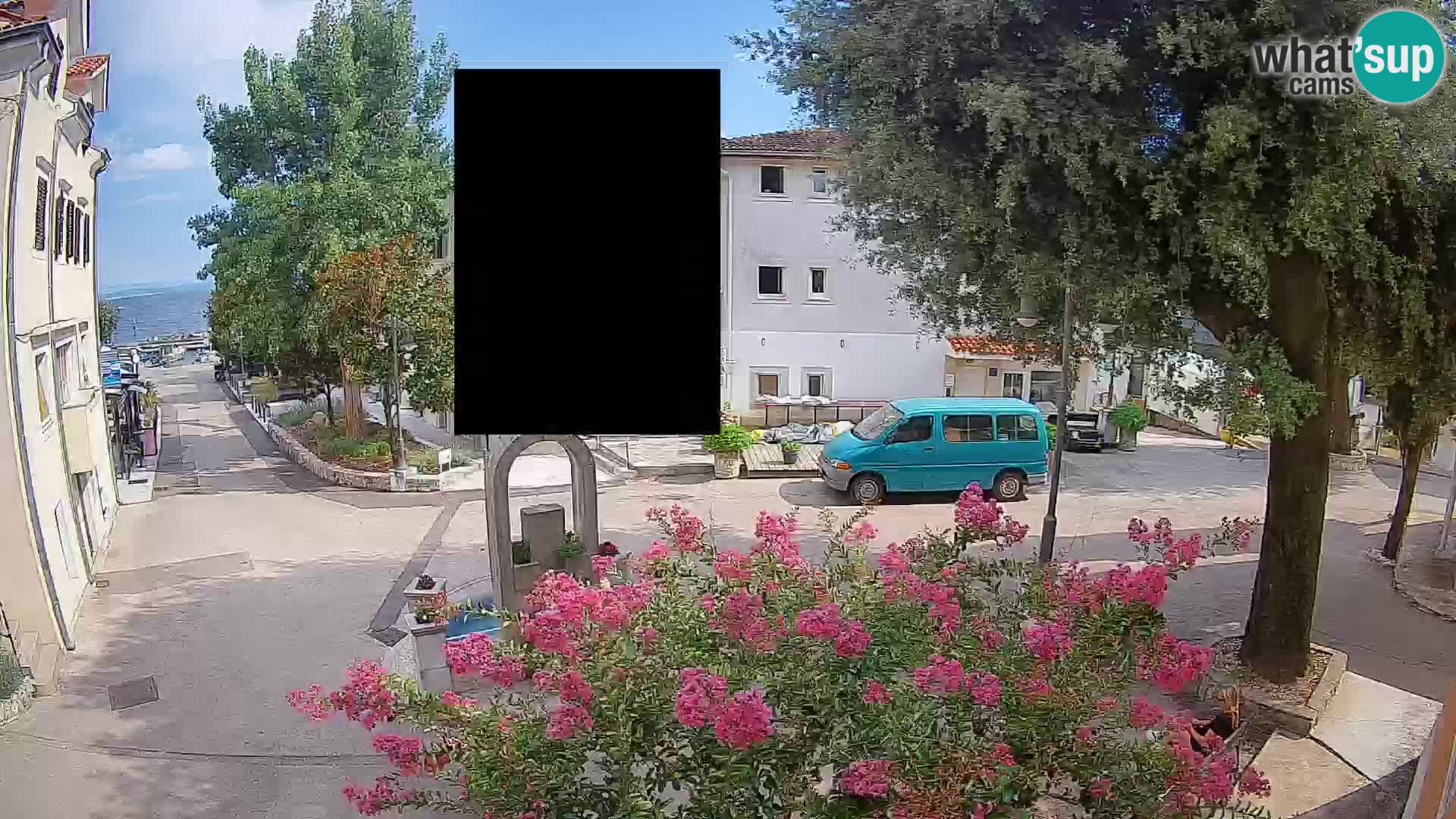 Web kamera centar Mošćeničke Drage – Pogled uživo
