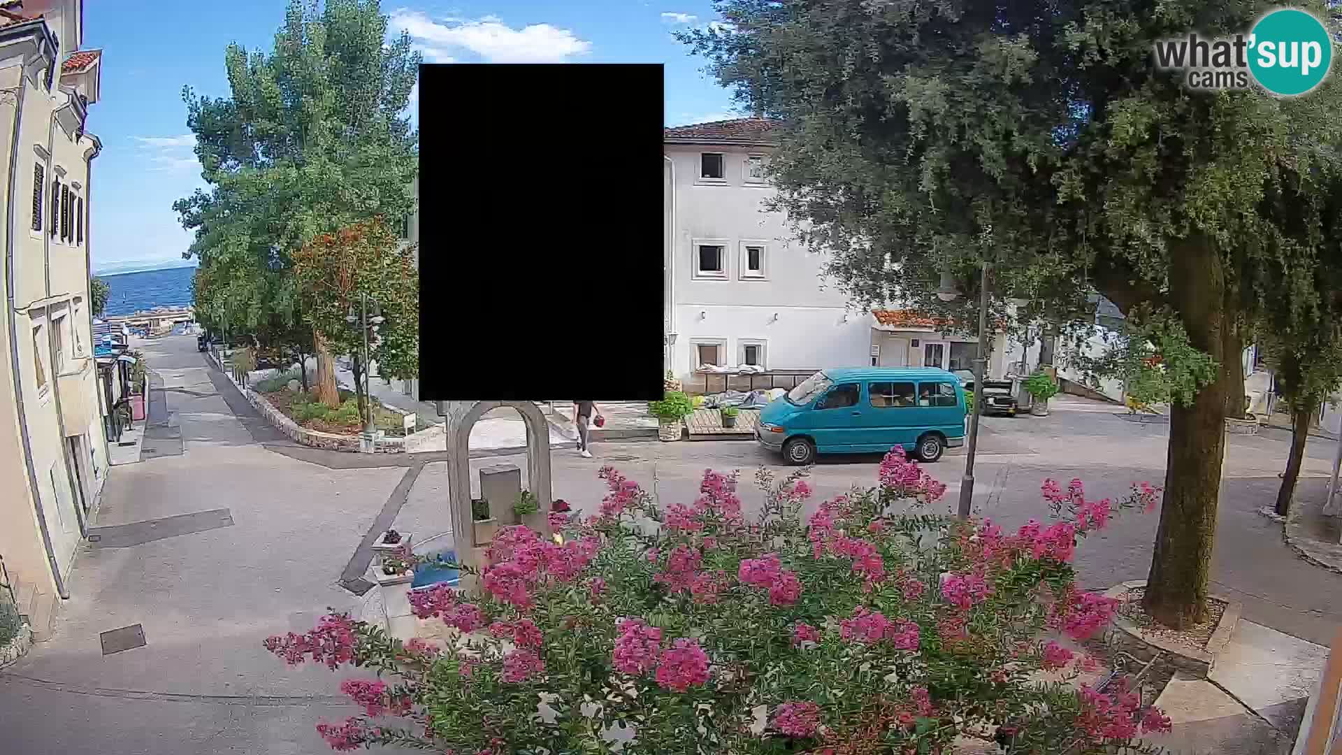 Web kamera centar Mošćeničke Drage – Pogled uživo