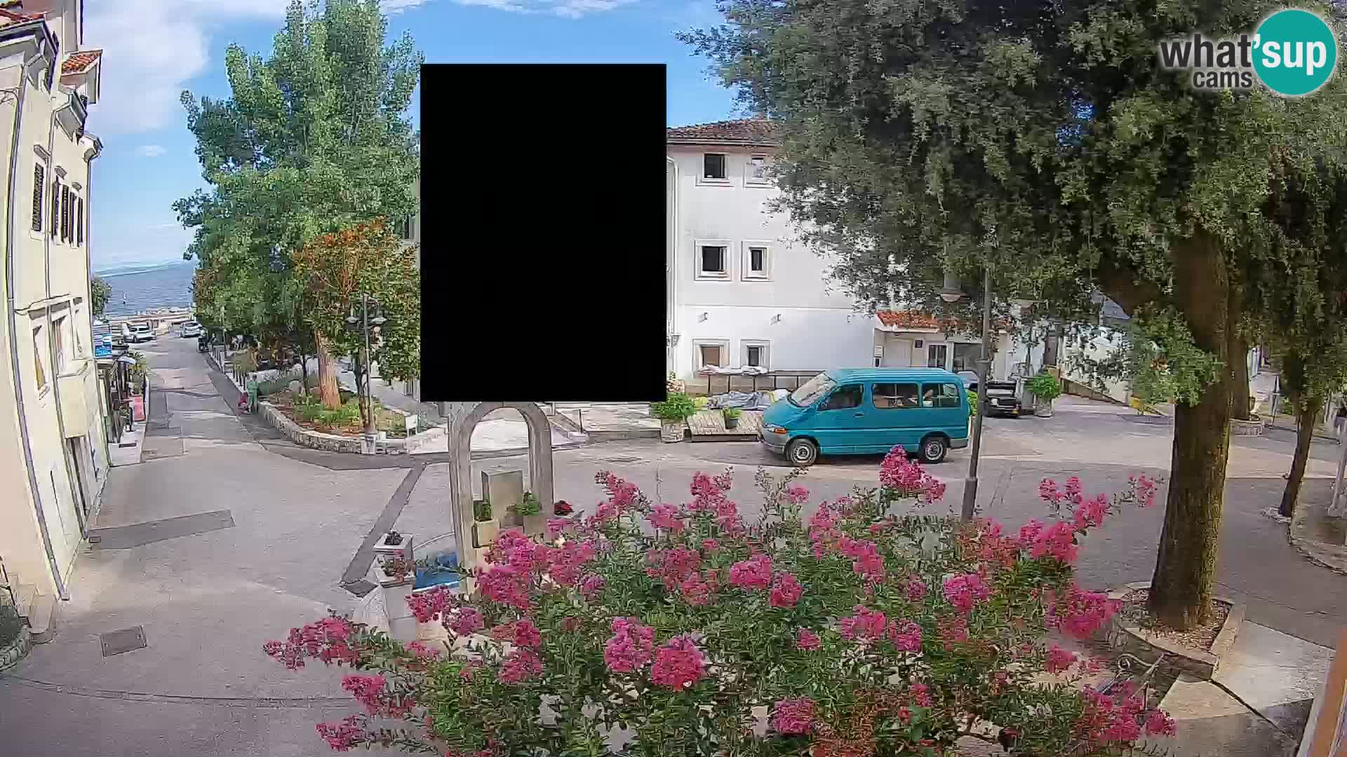 Webcam Mošćenička Draga Zentrum – Liveblick auf das Ortszentrum