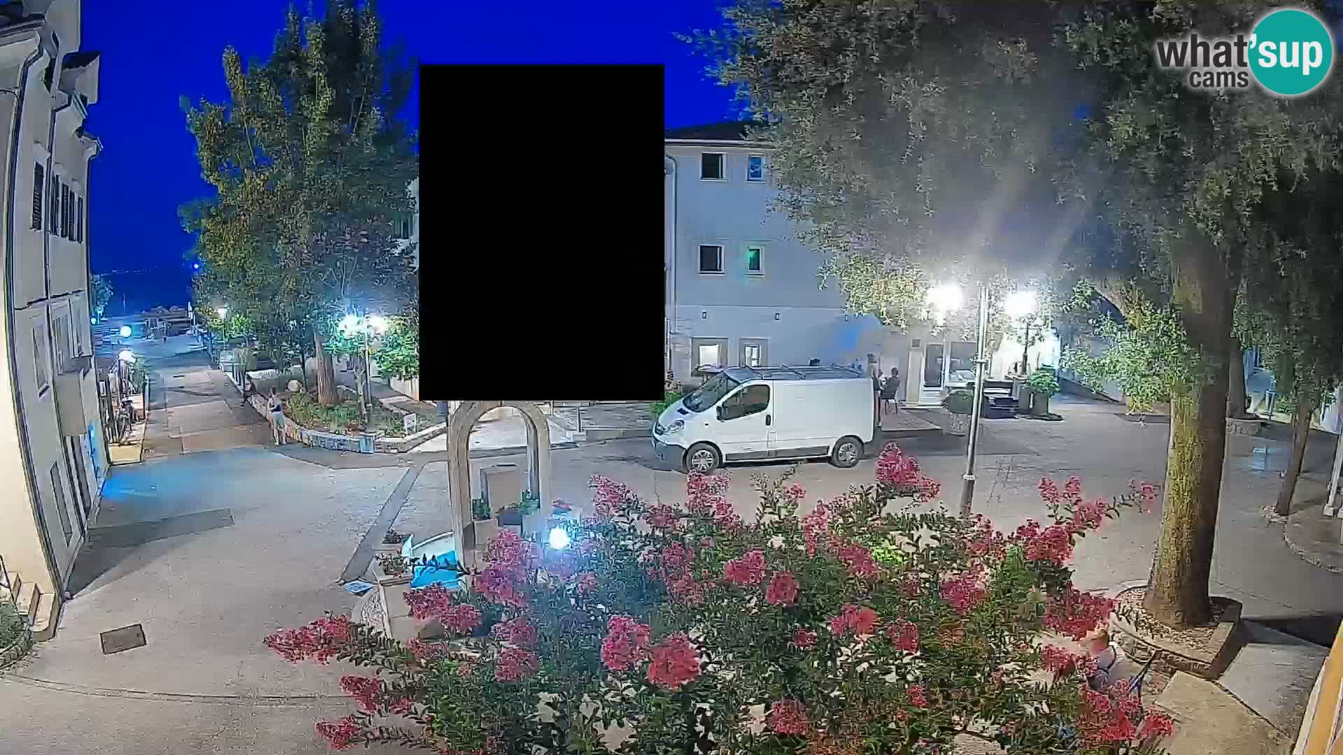 Webcam Mošćenička Draga Zentrum – Liveblick auf das Ortszentrum