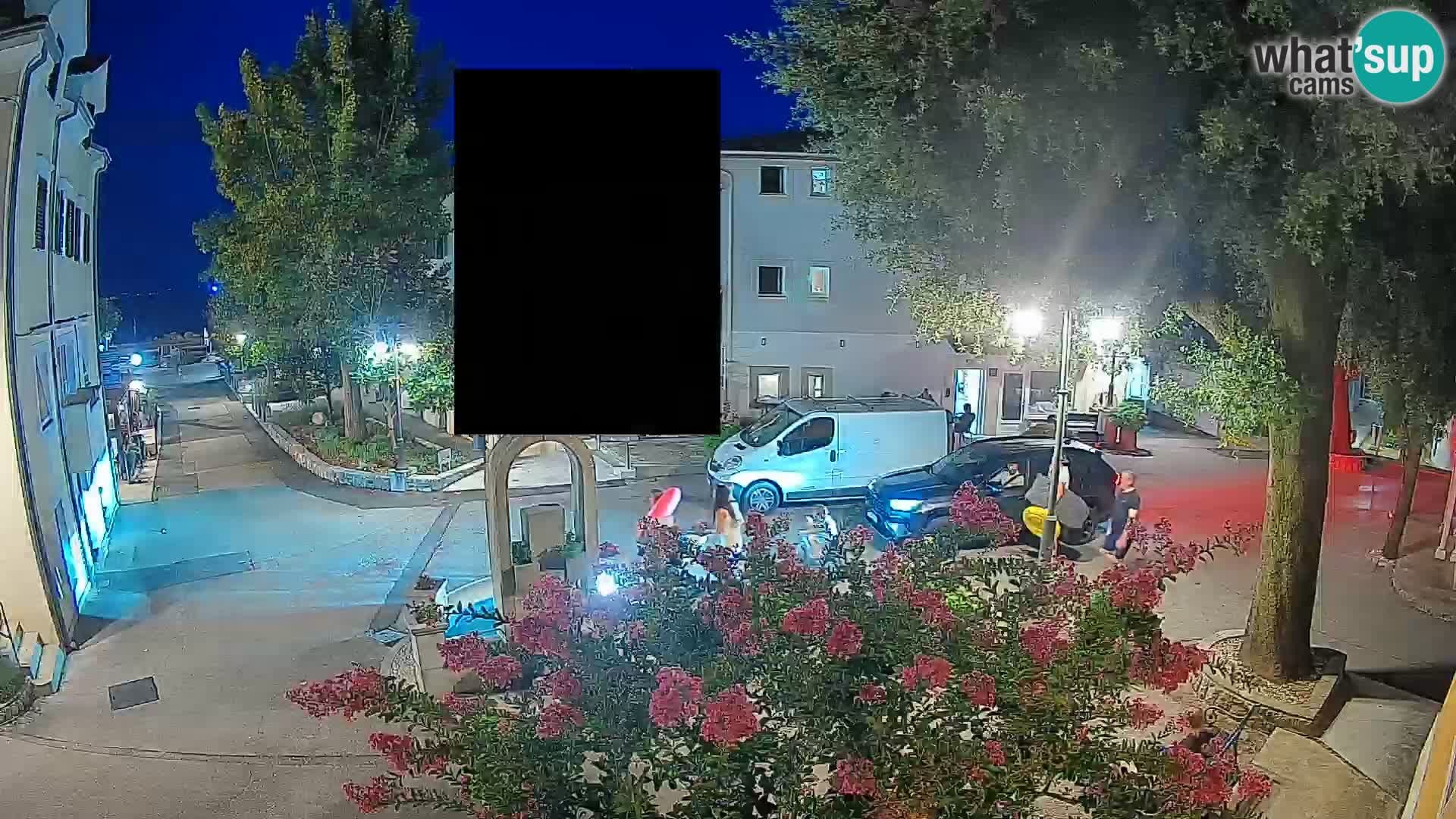 Webcam Centro Draga di Moschiena – Vista live sul centro